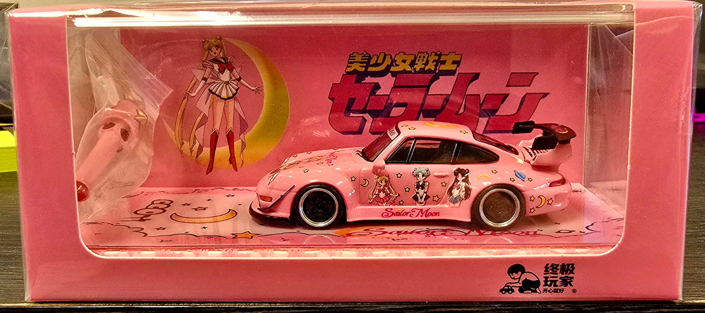 Ultimate Collector International Diecast Sailor Moon (Pretty Guardian) Porshe - House of Cars Virginia