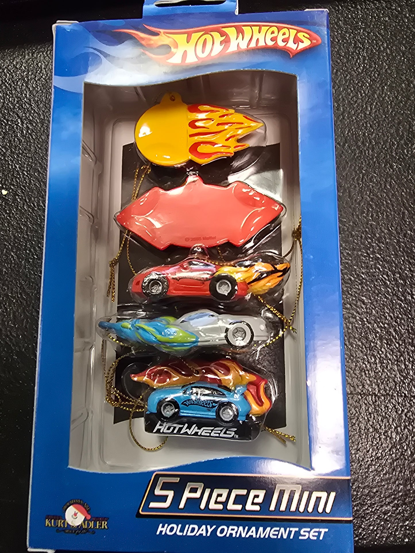 Hot Wheels 5 Piece Mini Holiday Ornament Set - House of Cars Virginia