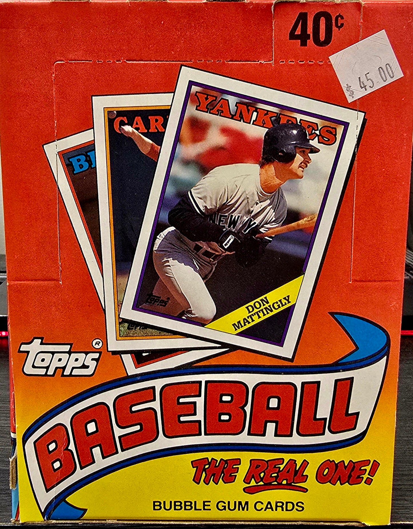 1988 Topps Baseball Bubblegum Cards Box - House of Cars Virginia