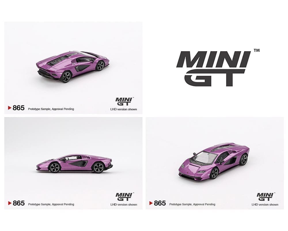 Mini GT 1:64 Lamborghini Countach LPI 800-4 – Viola 30th