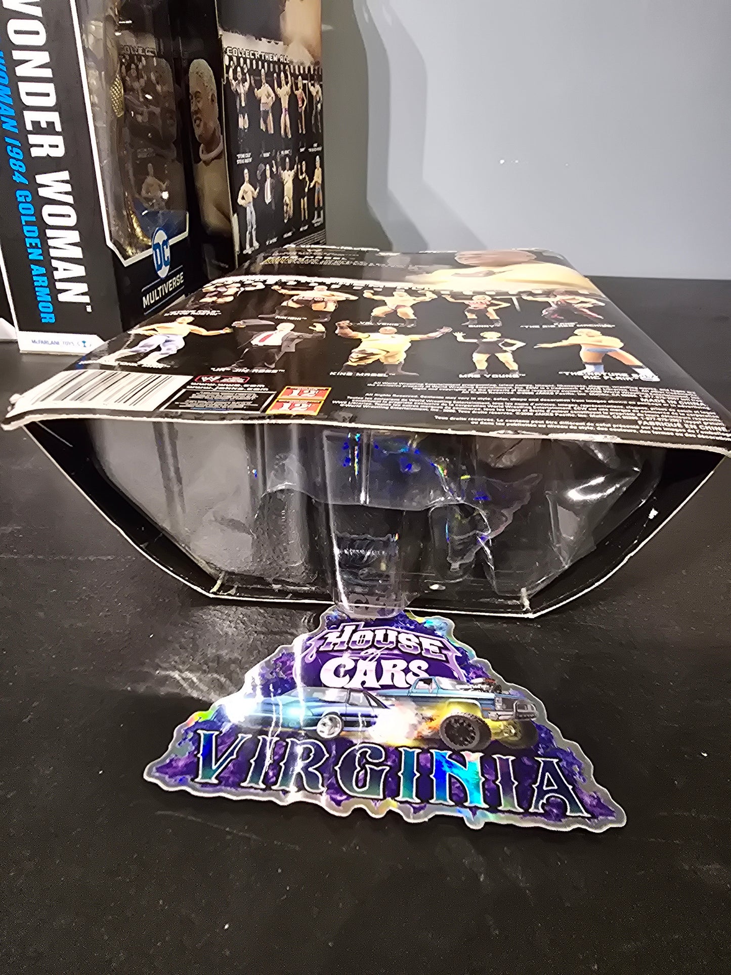 New 2008 WWF Kin Mabel Classic Super Stars Collectible Action Figure Wrestle Toy - House of Cars Virginia