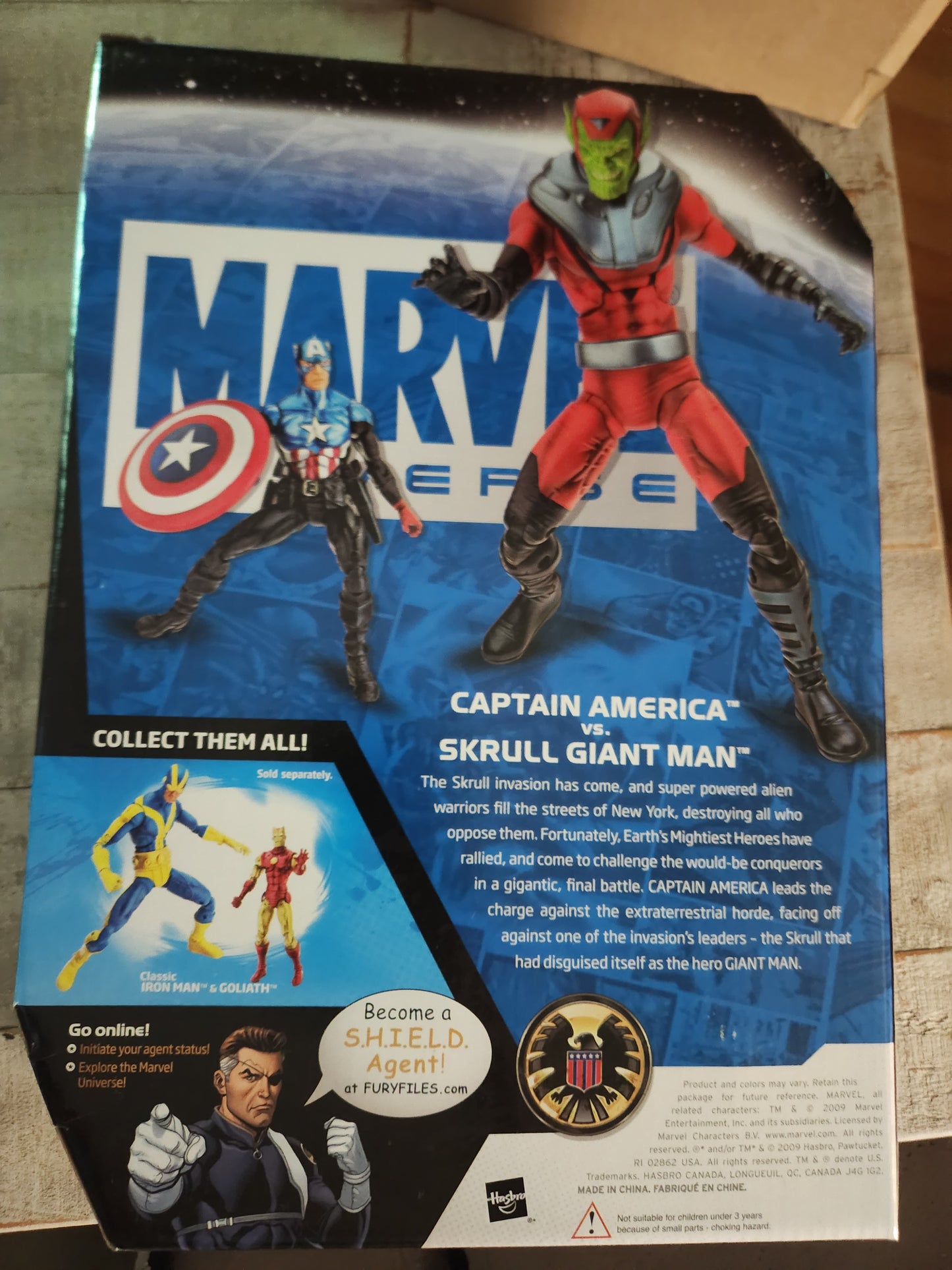 Marvel Universe Captain America vs Skrull Giant Man Walmart Exclusive Figure Set - House of Cars Virginia