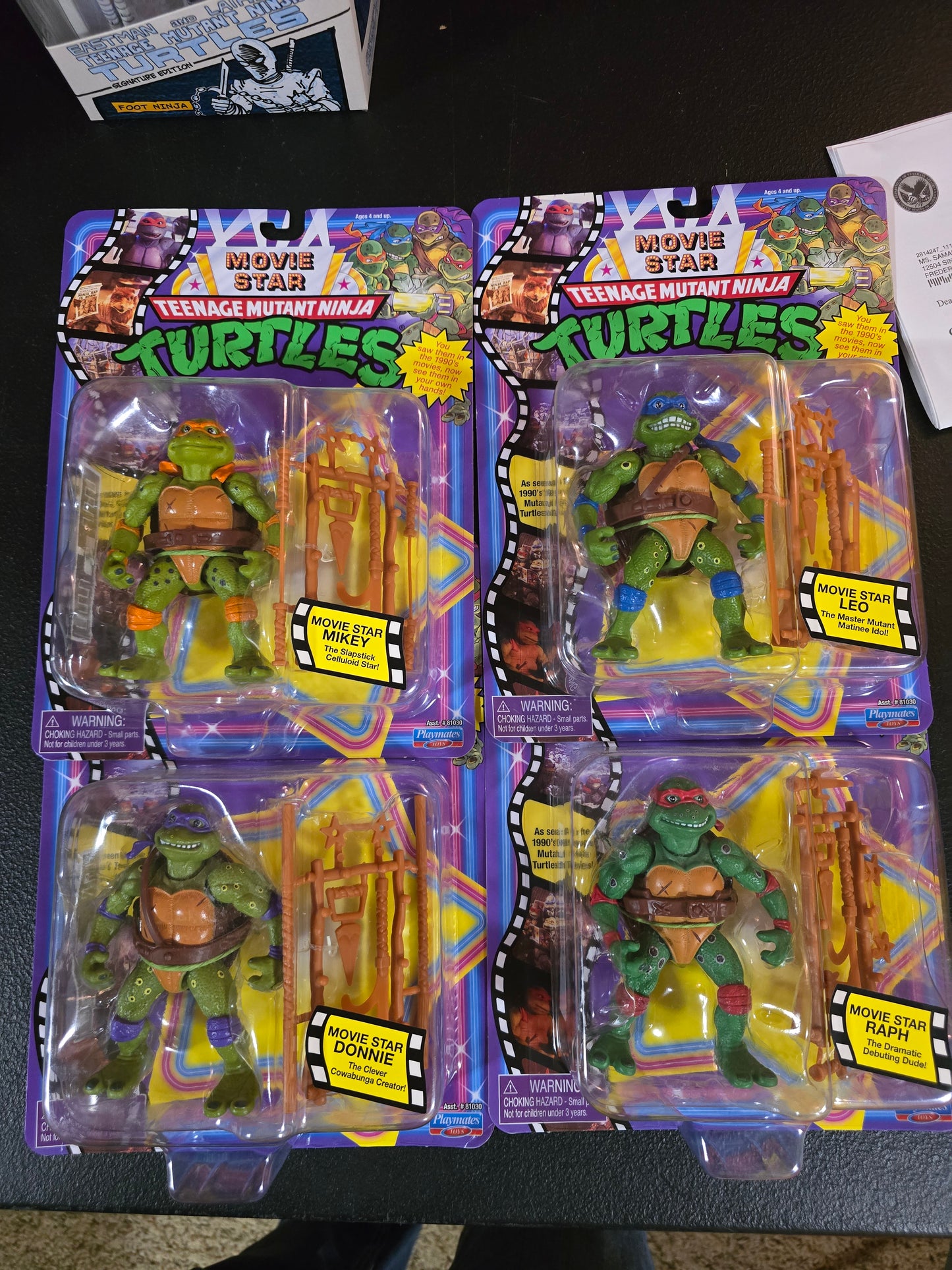 2021 Playmates Toys Retro Teenage Mutant Ninja Turtles Walmart Exclusive New Lot - House of Cars Virginia