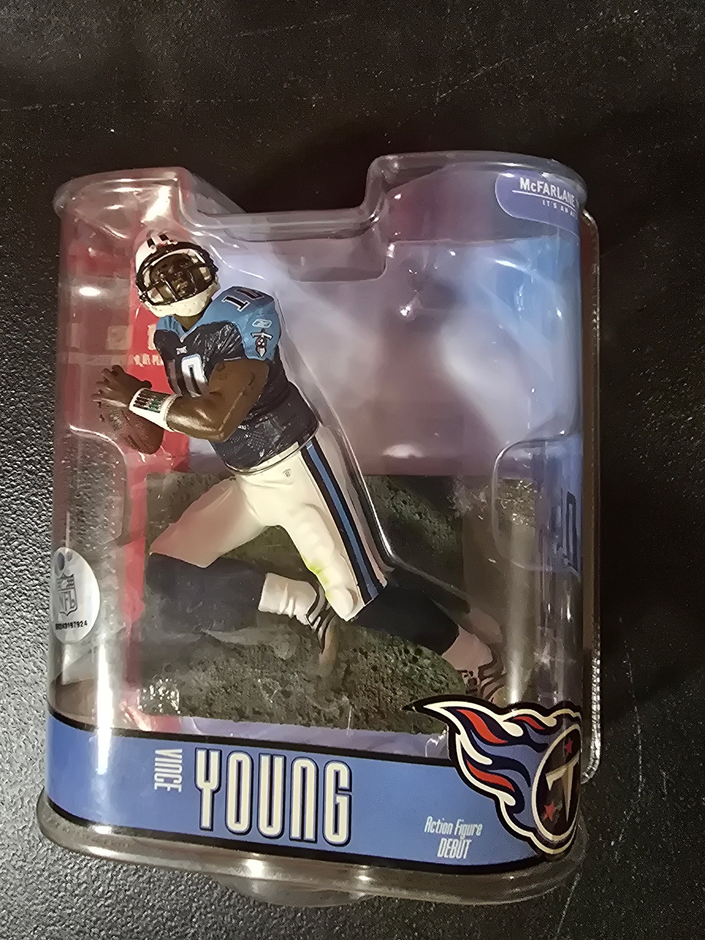 McFarlane NFL Series 15 Vince Young Titans Blue Pants CHASE RC FIGURE 2007 - House of Cars Virginia