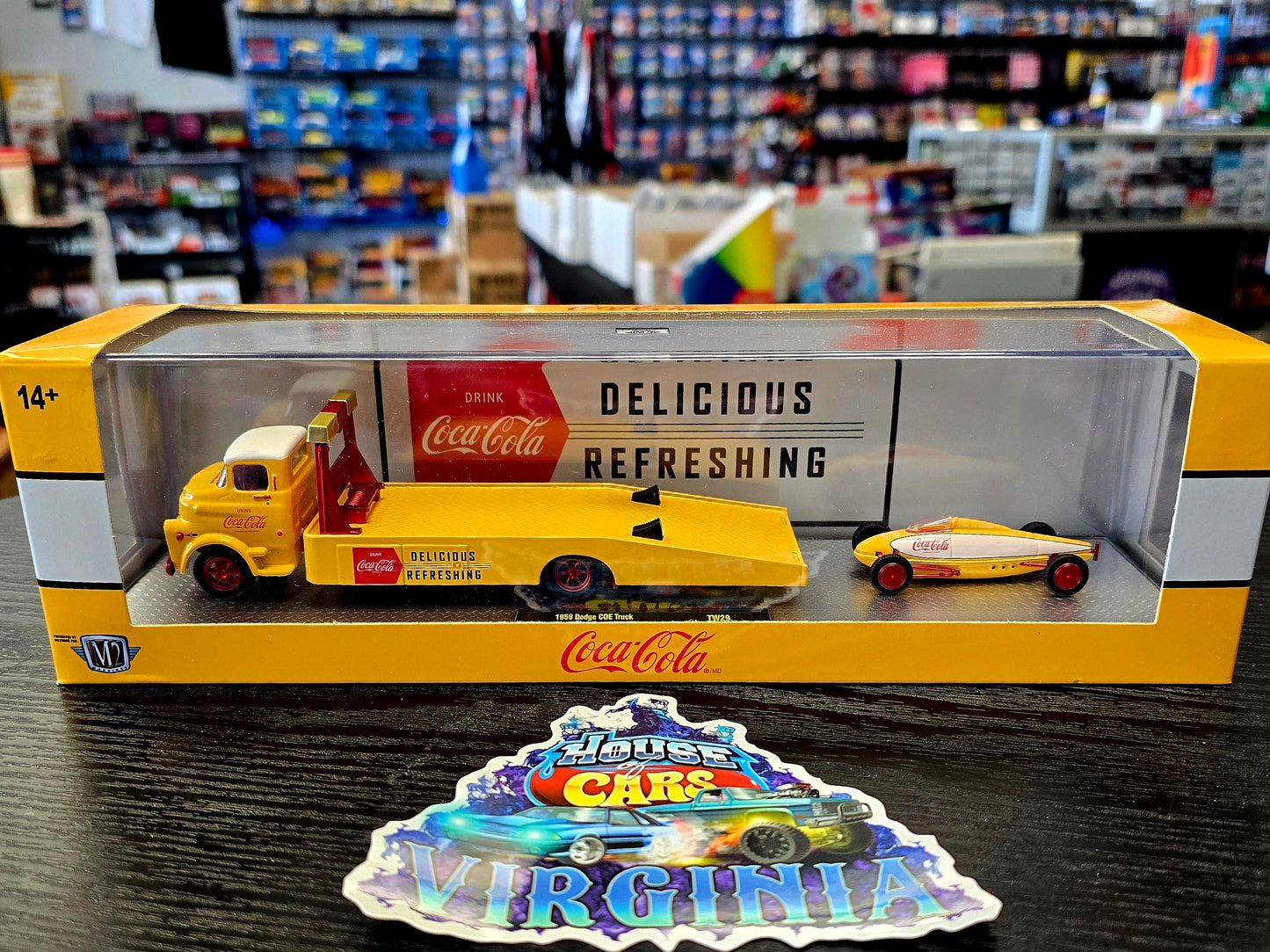 M2 Machines Hauler 1958 Dodge COE Truck & Belly Tanker (Coca Cola) CHASE - House of Cars Virginia