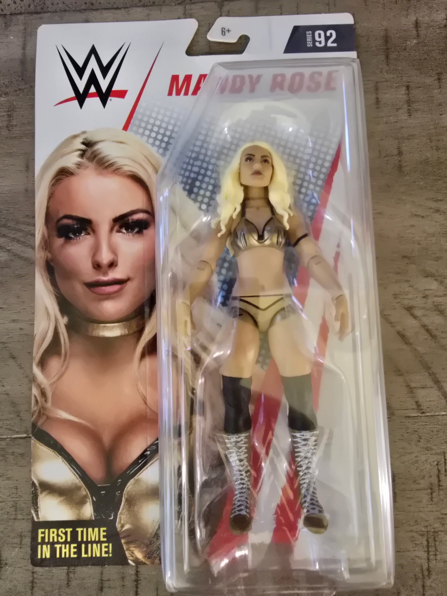 WWE Basic Series 92 MANDY ROSE First Time In The Line New In Box 2018 Mattel - House of Cars Virginia