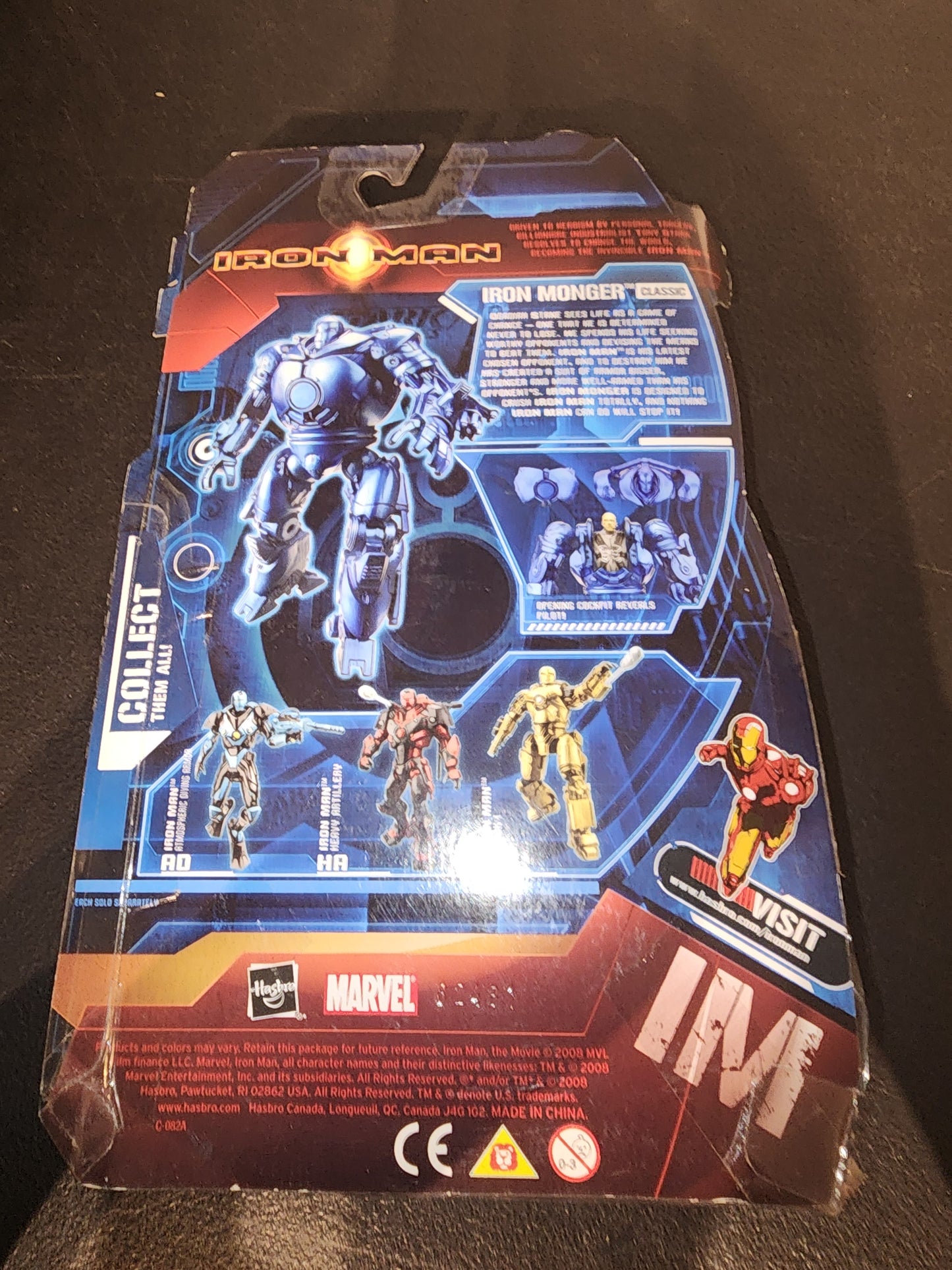 NEW MARVEL IRON MAN CONCEPT IRON MONGER CLASSIC W/ OPENING COCKPIT FIGURE! C43 - House of Cars Virginia
