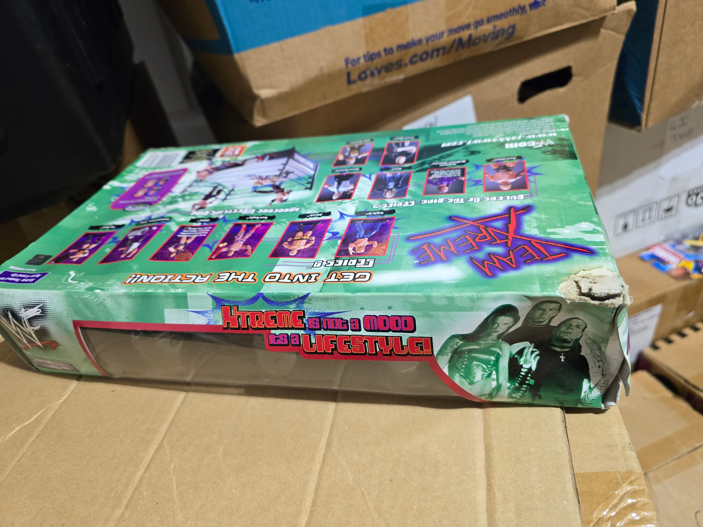 WWF Jakks Team Xtreme Lita & The Hardy Boyz Jeff & Matt Hardy Action Figures WWE as is - House of Cars Virginia