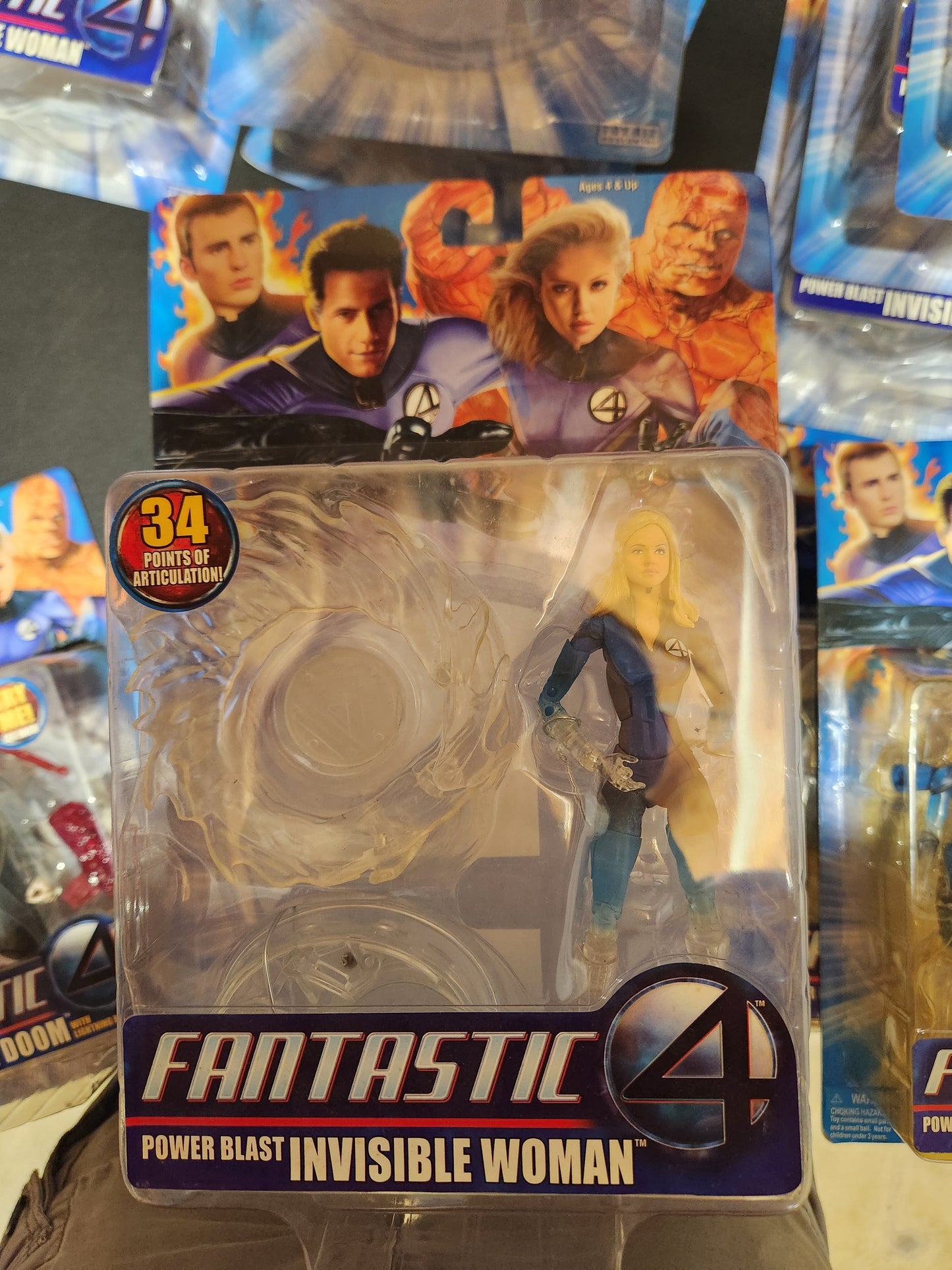Fantastic 4 Movie Power Blast Clear Invisible Woman Simi invisible - House of Cars Virginia