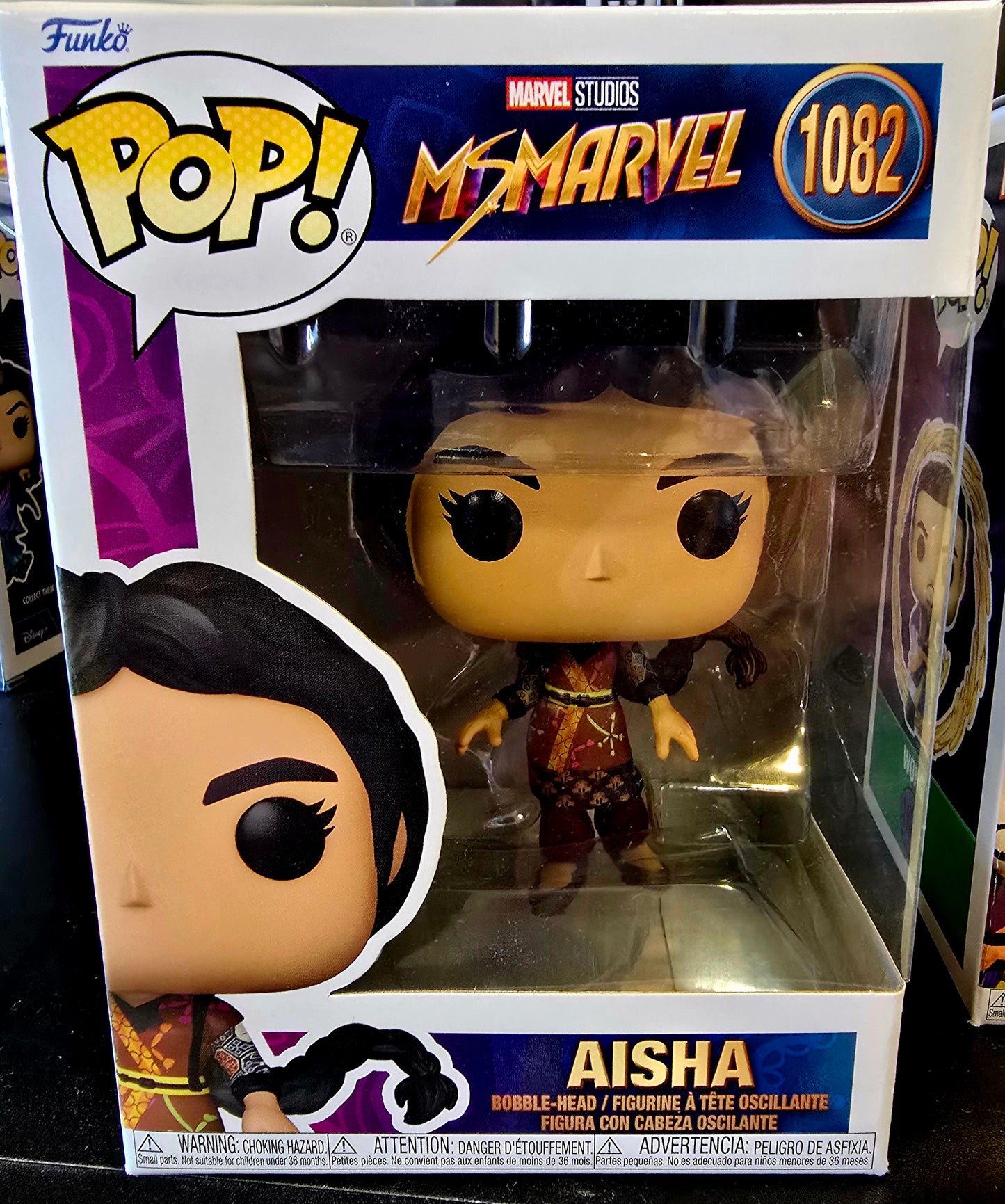 Funko Pop Ms. Marvel Aisha #1082