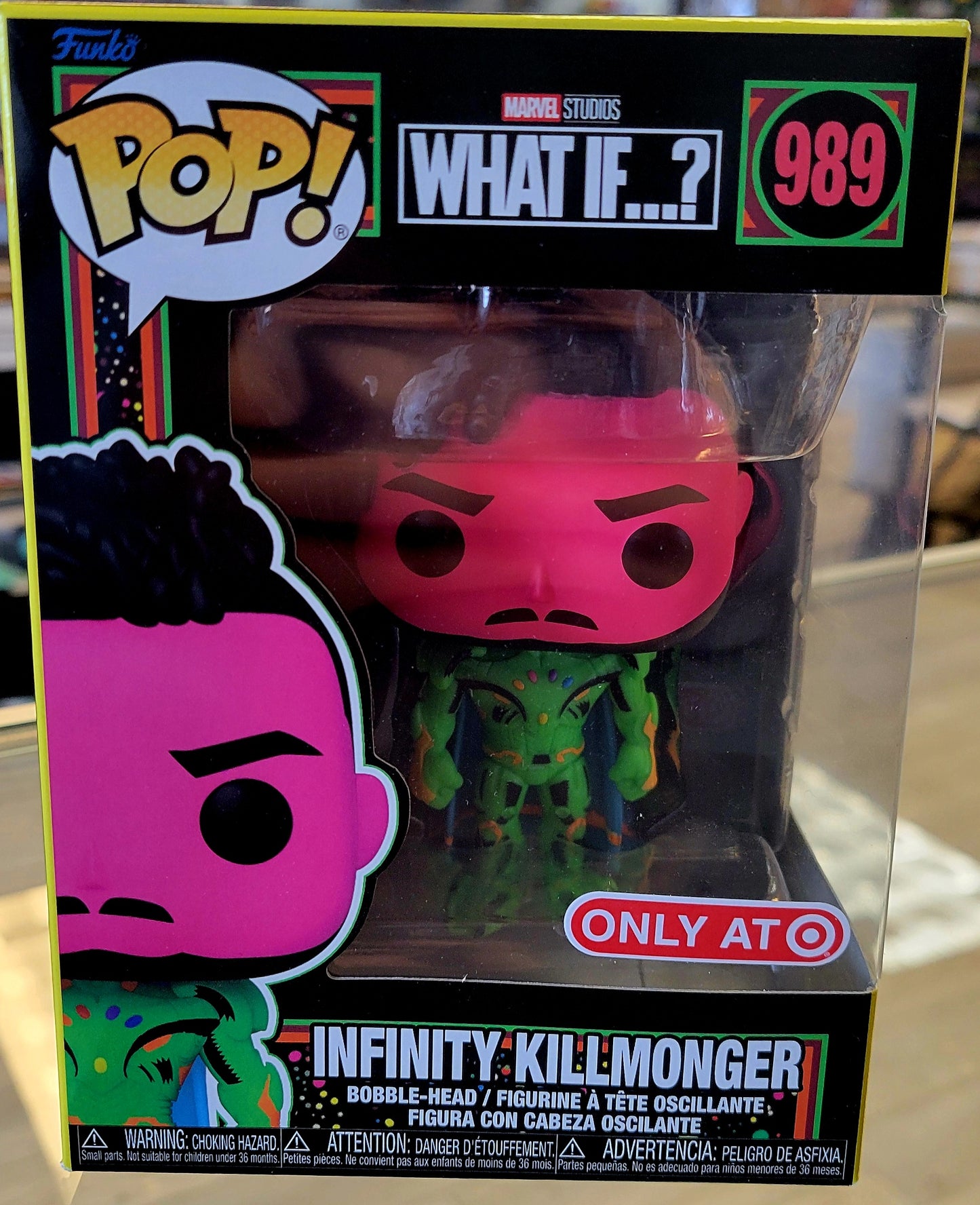 Funko Pop Marvel What If...? Infinity Killmonger #989 - House of Cars Virginia
