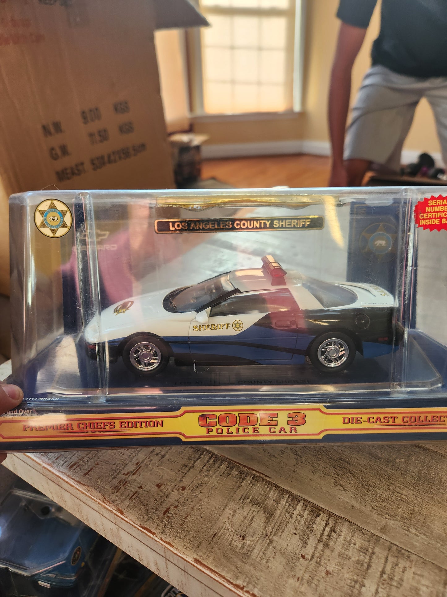 Code 3 Las Angeles County Police Limited Edition GRC with Patch - House of Cars Virginia