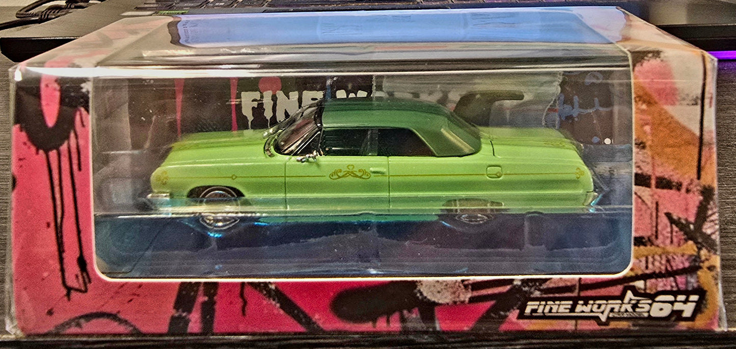 Fine Work64 International Diecast Impala (green) - House of Cars Virginia