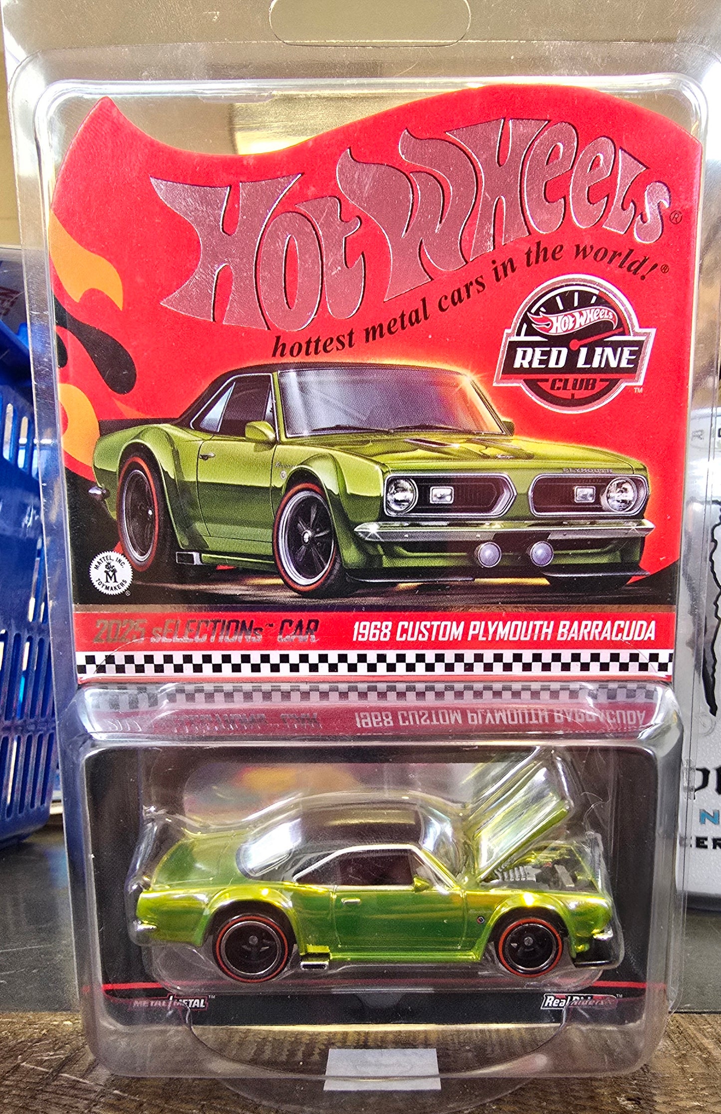 Hot Wheels RLC 1968 Custom Plymouth Barracuda