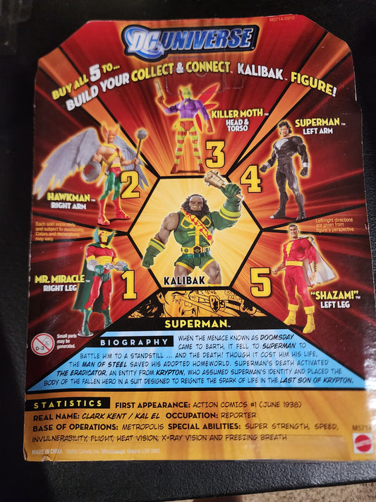 MATTEL DC UNIVERSE CLASSICS WAVE 6 FIGURE 4 SUPERMAN - Sealed - 2008 - House of Cars Virginia