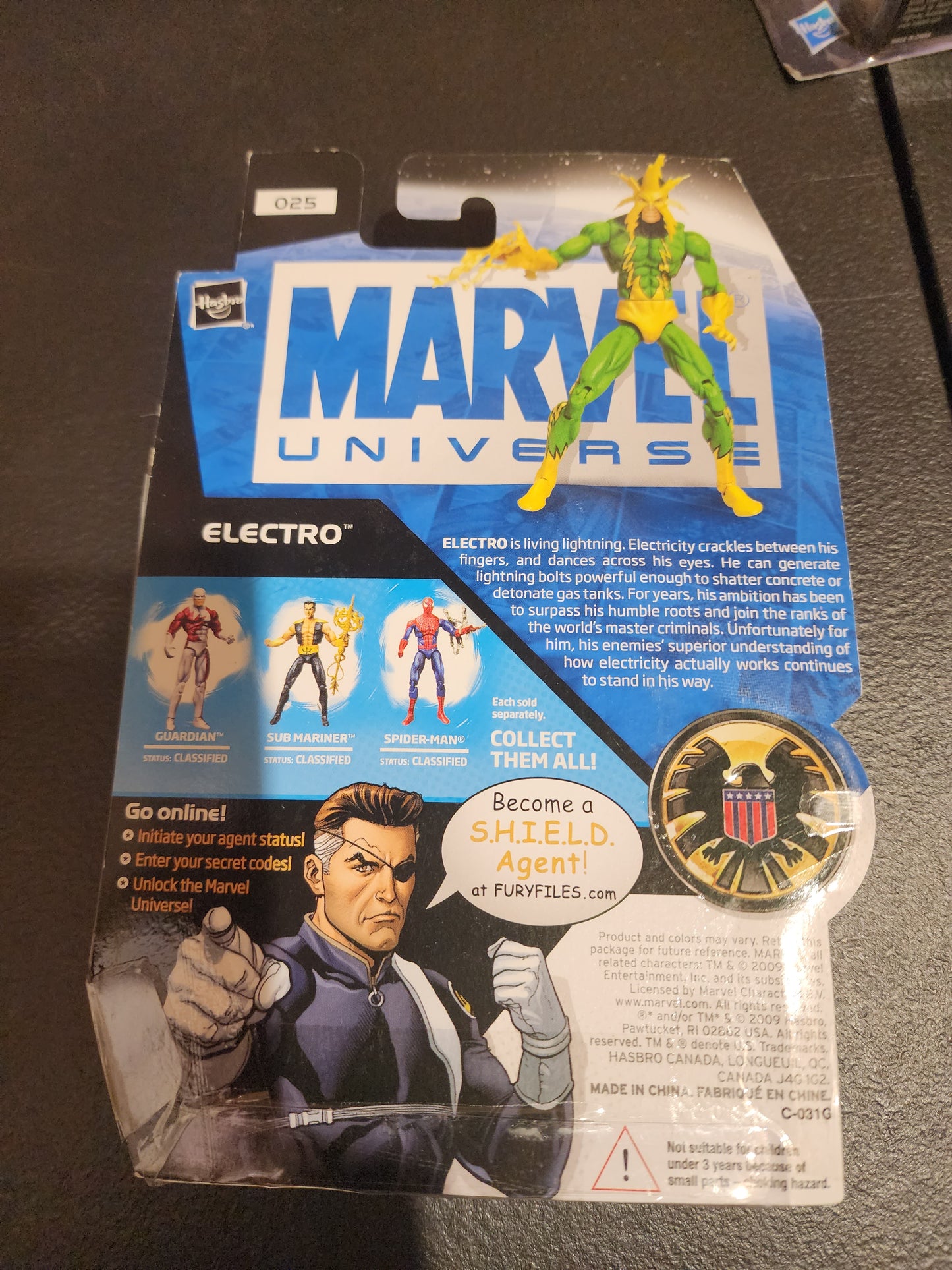 2009 Marvel Universe Electro Series 1 #025 - House of Cars Virginia