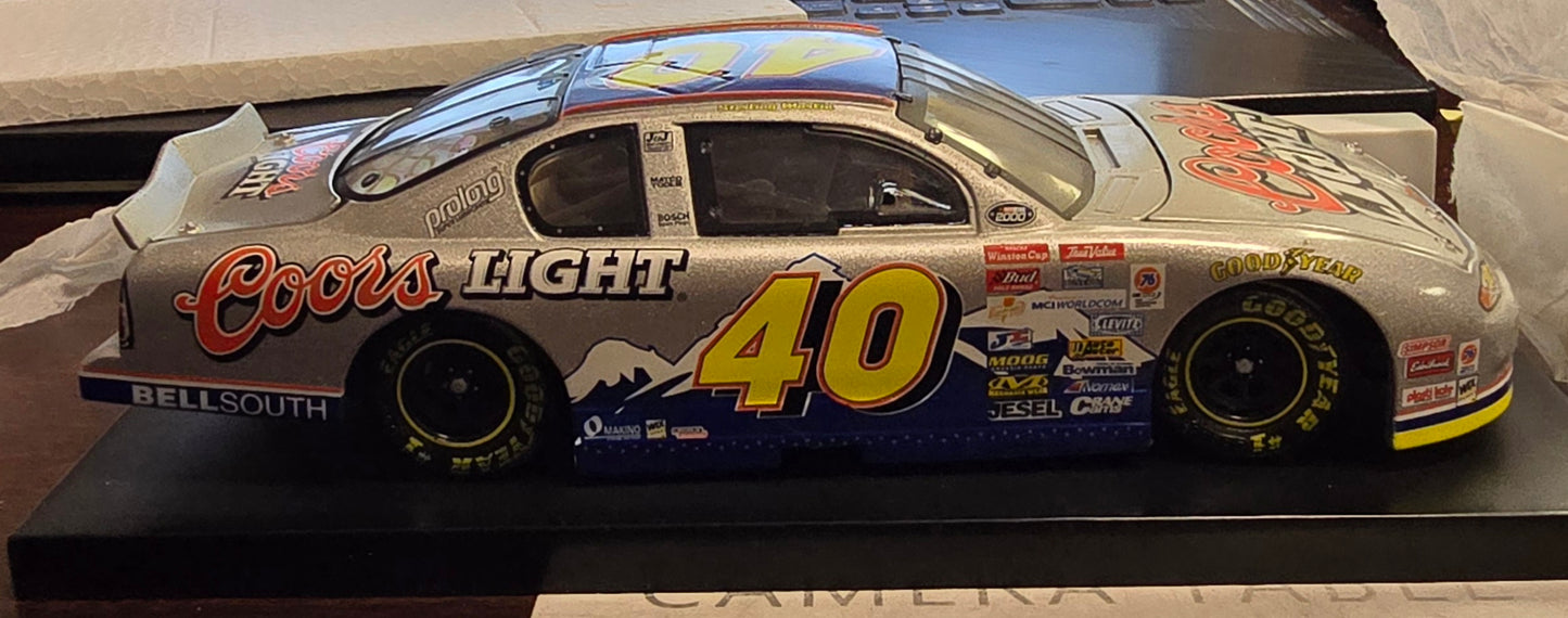 Sterling Marlin #40 Coors Light Silver Bullet 2000 Monte Cario 1/24 - House of Cars Virginia