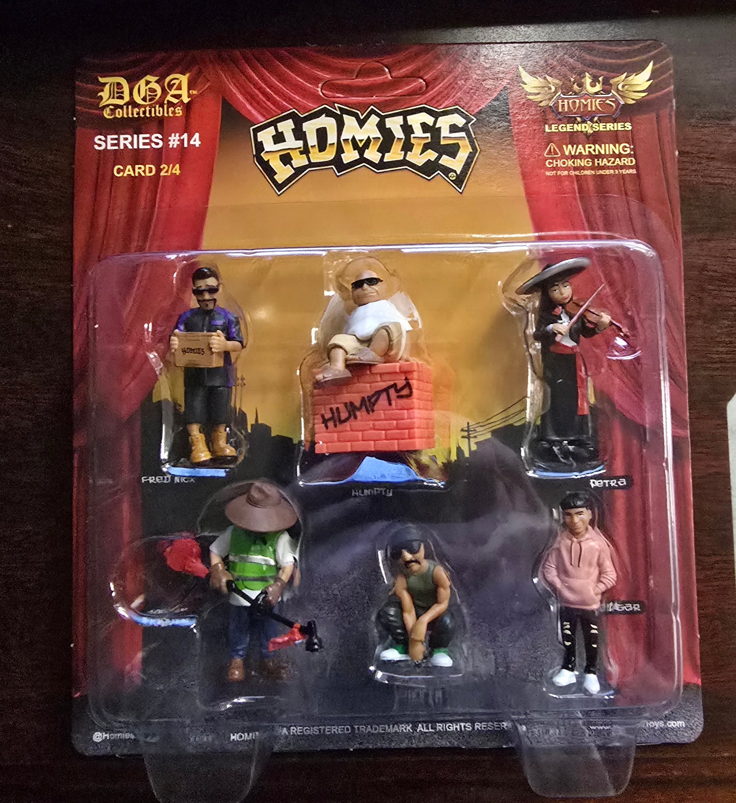 Homies Figures 1.75″ Series 14 Assortment card 2/4