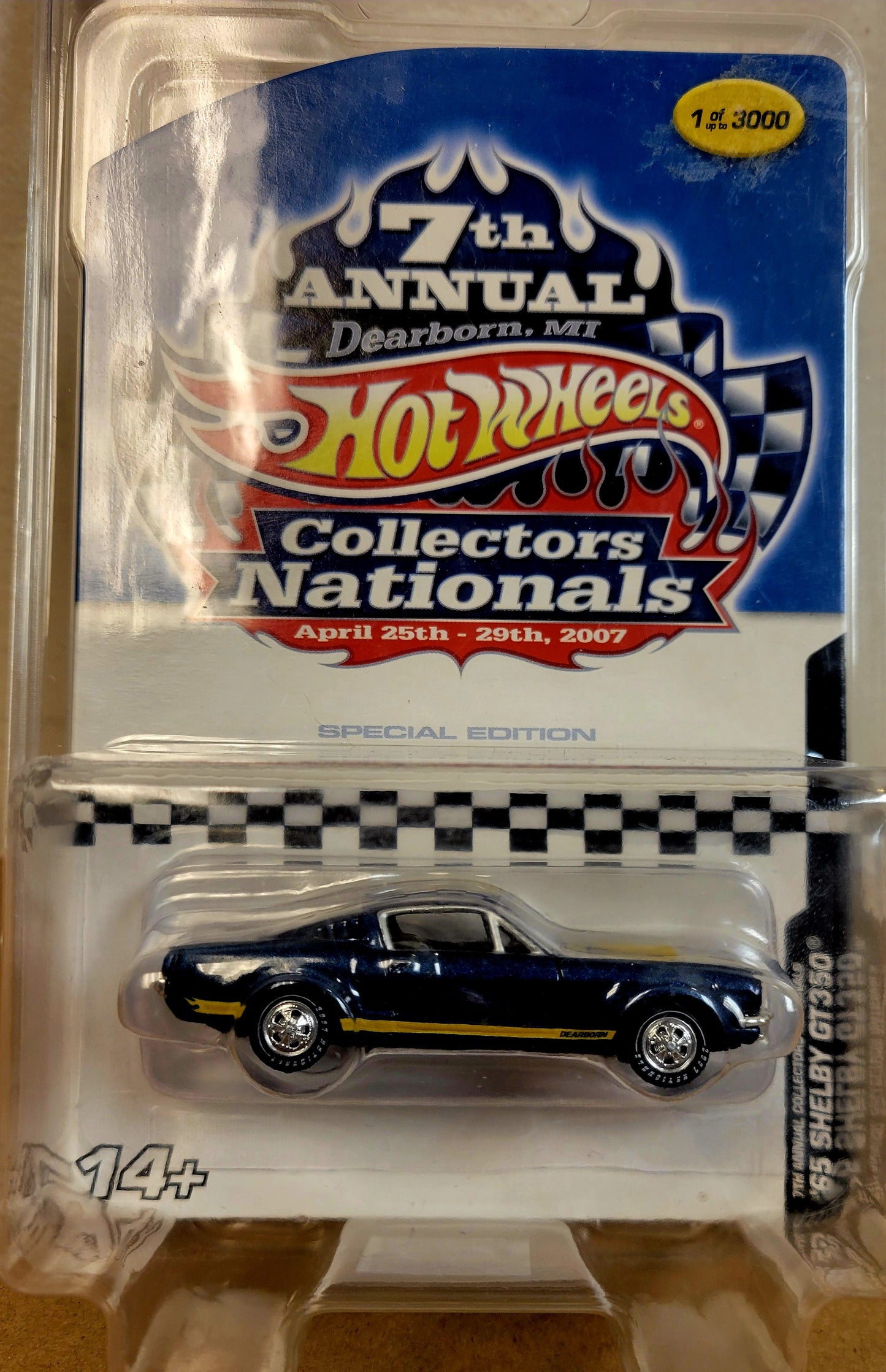 Hot Wheels 7th Annual Collectors Nationals '65 Shelby GT 350