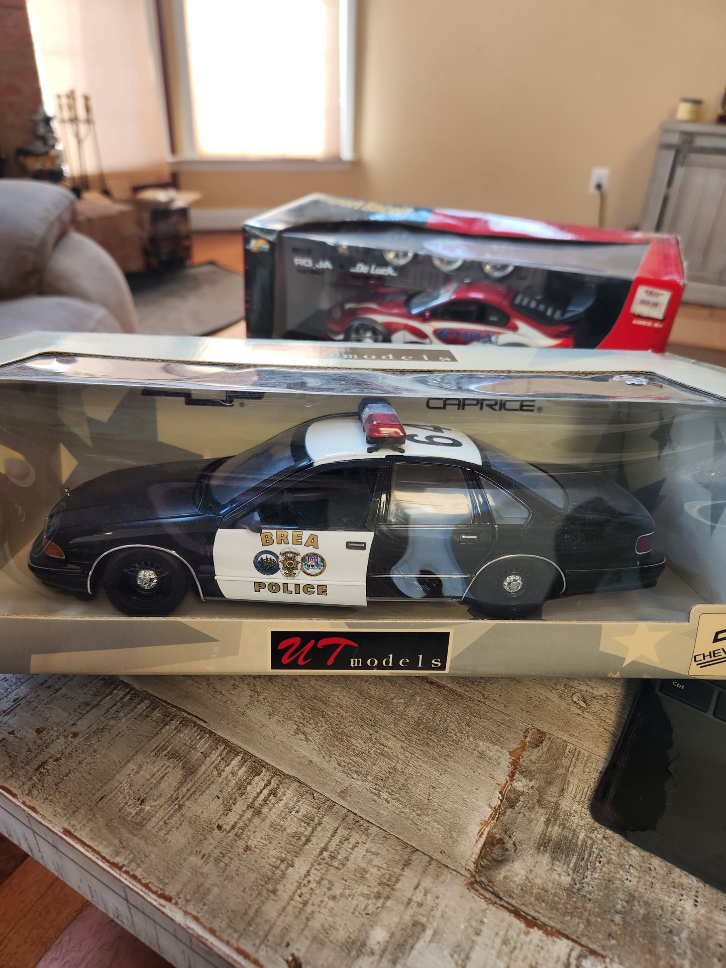 UT Models Chevrolet Caprice Brea California Police Car Diecast 1:18 Scale - House of Cars Virginia