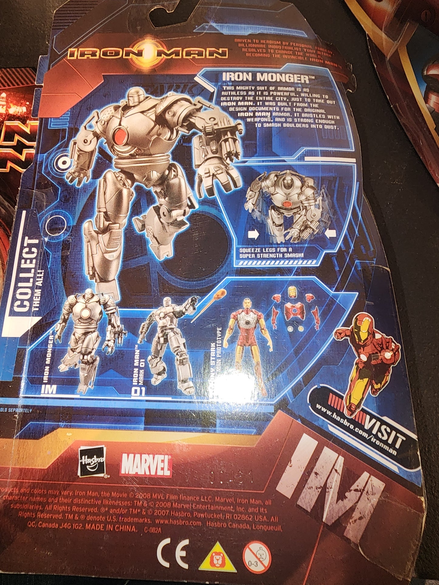 Iron Man Iron Monger Action Figure Hasbro 2008 - House of Cars Virginia