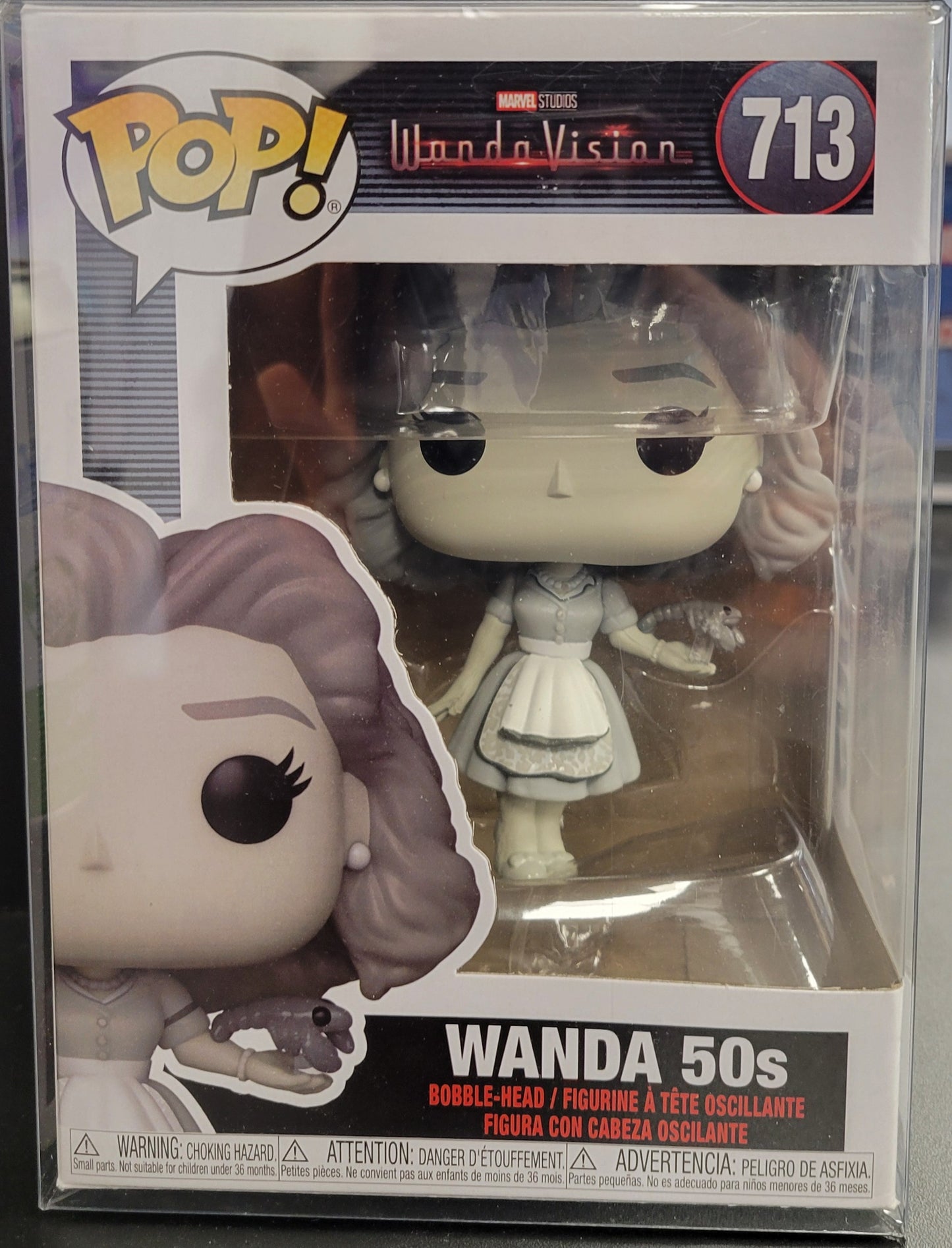 Funko Pop Marvel Wanda Vision, Wanda 50s #713