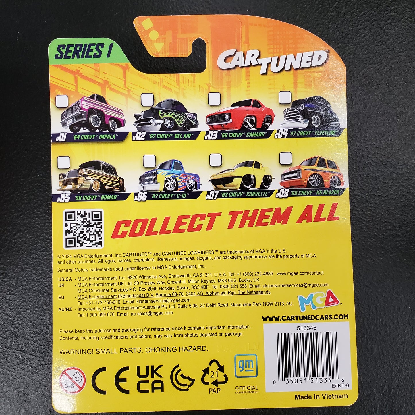 MGA Entertainment Car Tuned Diecast ‘69 Chevy K5 Blazer #08 Series 1 New Orange - House of Cars Virginia