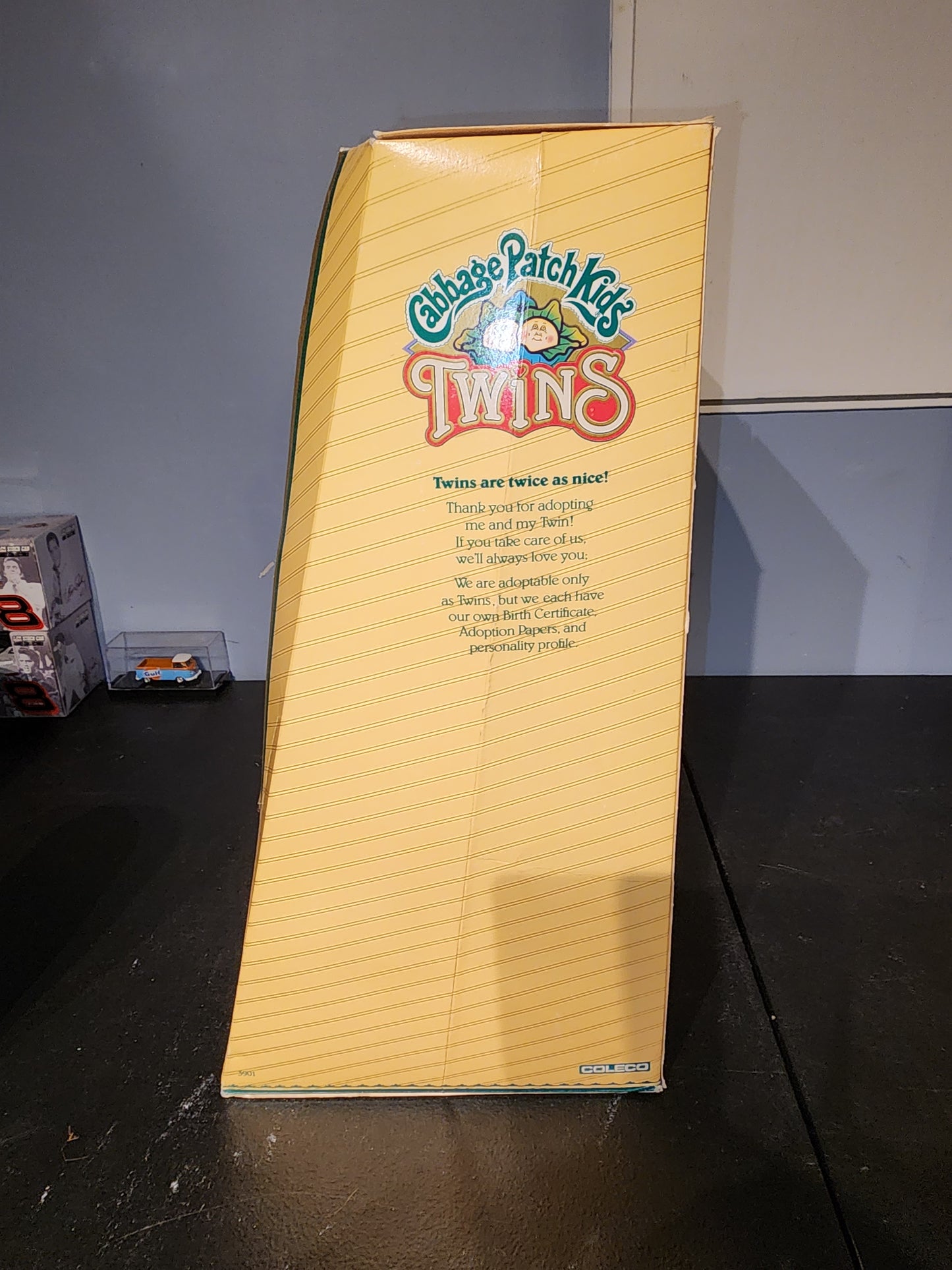 Vintage! 1985 Cabbage Patch Boy and Girl Twins Blonde Hair Blue Eyes. Limited Ed #3901 - House of Cars Virginia