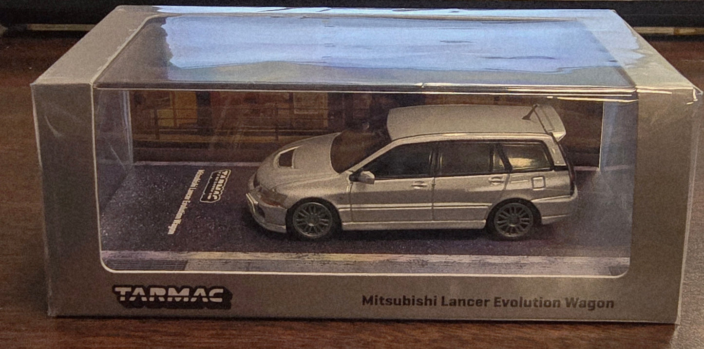 Tarmac Mitsubishi Lancer Evolution Wagon - Grey - House of Cars Virginia
