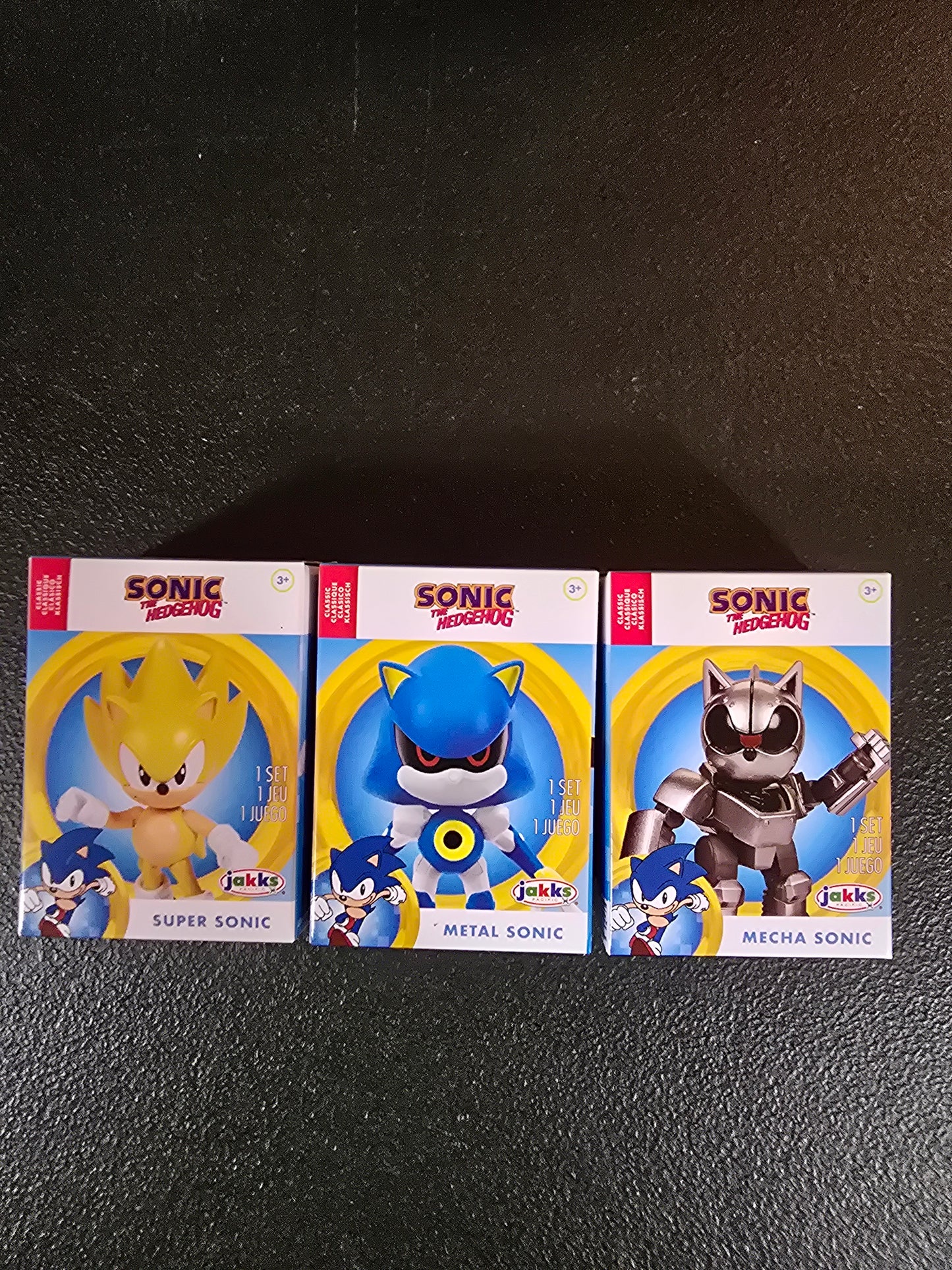 NEW Sonic The Hedgehog MECHA, METAL AND SUPER 2.5 inch Figure Classic Jakks Pacific SEALED - House of Cars Virginia