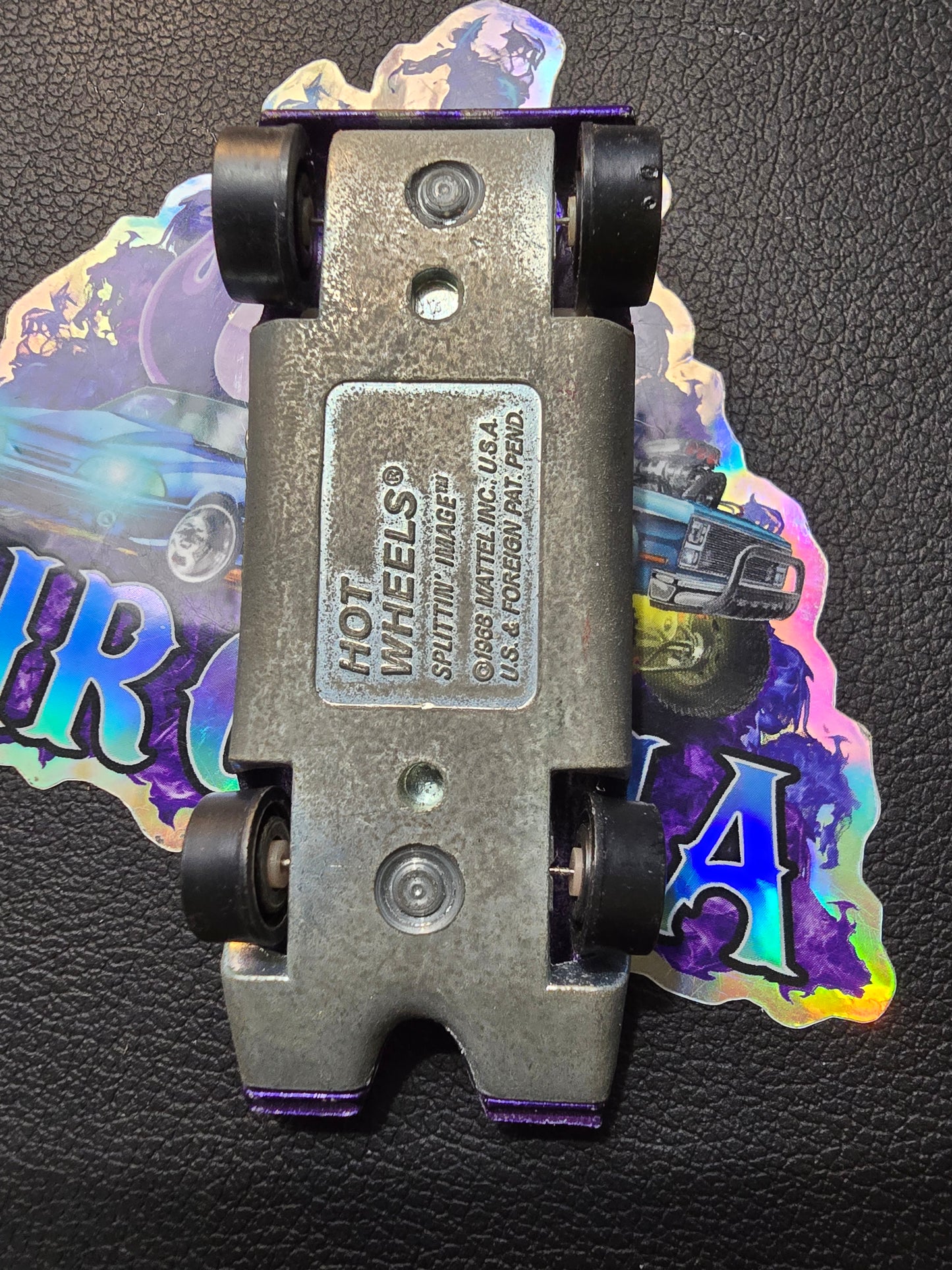 HOT WHEELS REDLINE 1968 SPLITTIN' IMAGE -Purple Spectraflame, NICE! - House of Cars Virginia