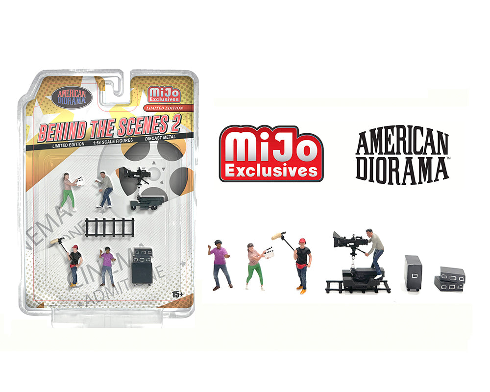 American Diorama 1:64 Figures Behind The Scenes II – MiJo Exclusive