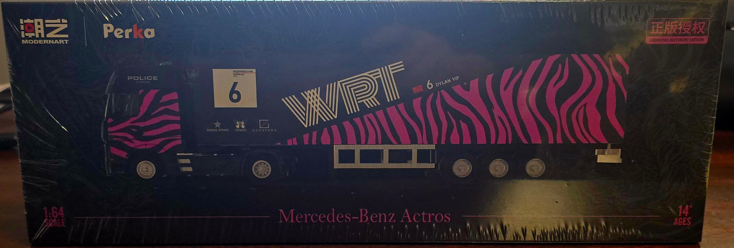 ModernArt Mercedes Benz Actros (Wrt livery) International Diecast Hauler - House of Cars Virginia