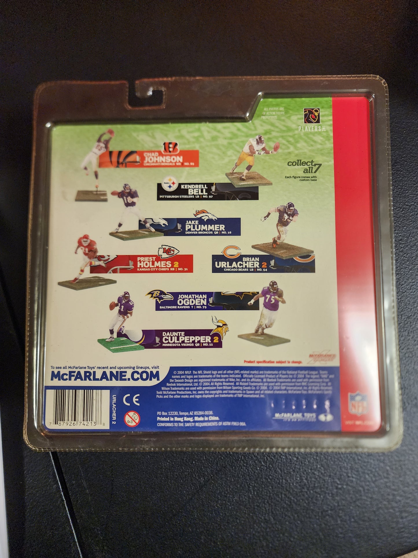 MCFARLANE SERIES 9 BRIAN URLACHER FIGURE VARIANT NRFB - House of Cars Virginia