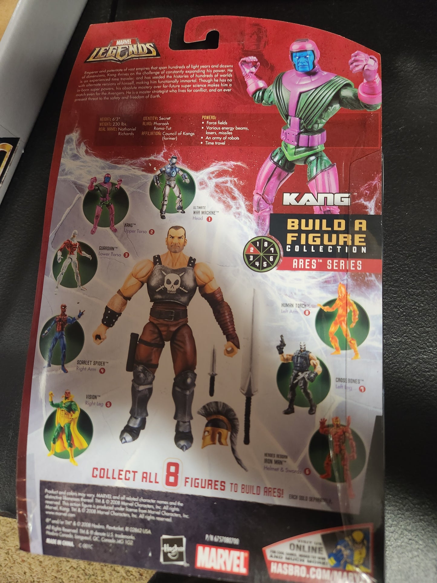 Marvel Legends Fantastic Four KANG 6" Figure (Ares BAF Wave) Walmart Exclusive - House of Cars Virginia