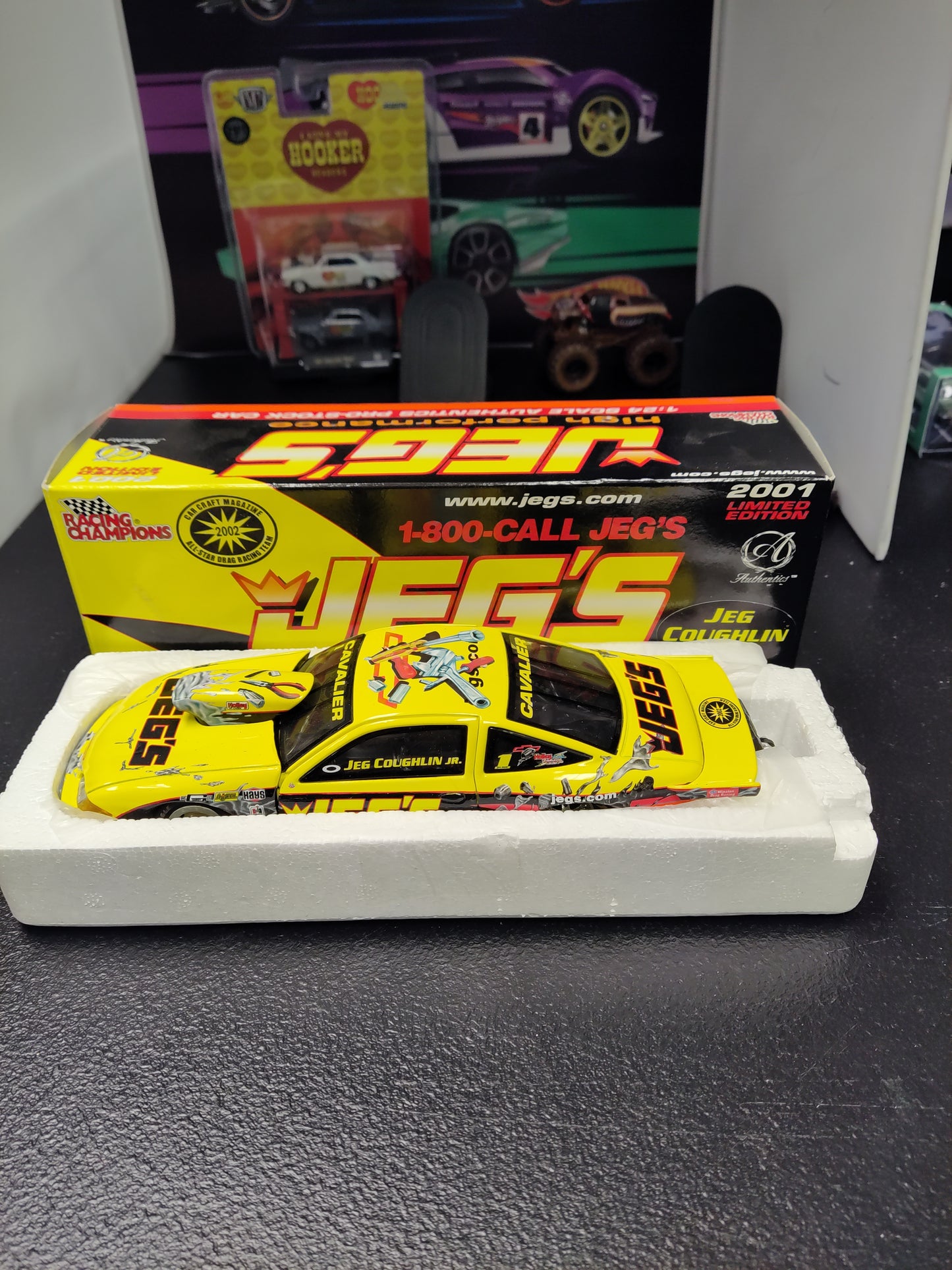 Racing Champions 2002 JEG'S High Performance Authentic Pro-Stock Car 1:24 - House of Cars Virginia
