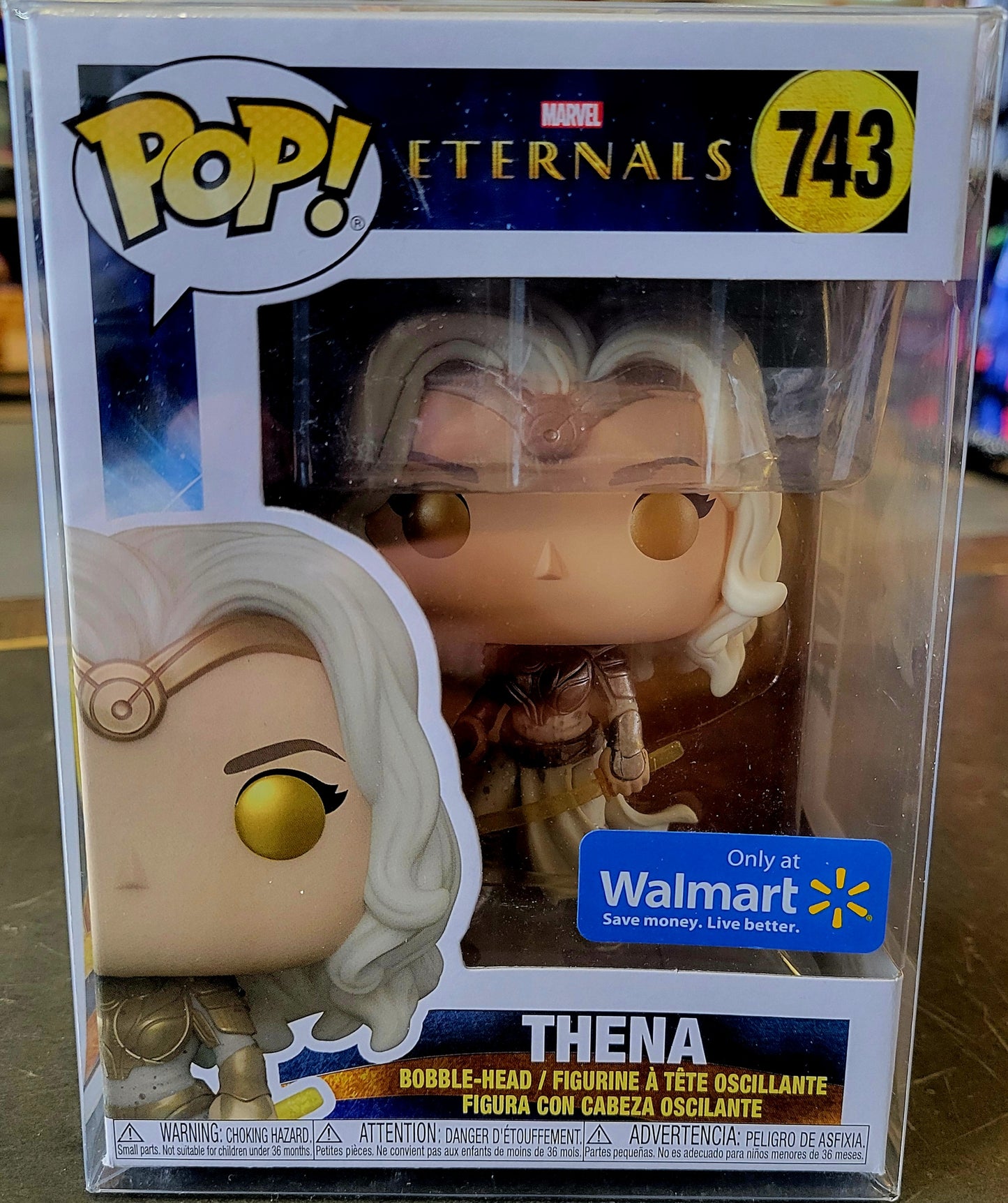 Funko Pop Marvel Eternals, Thena #743 - House of Cars Virginia