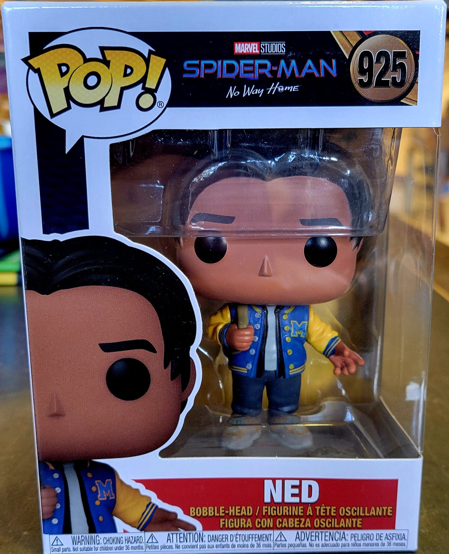 Funko Pop Marvel Spider-Man No Way Home, Ned #925 - House of Cars Virginia