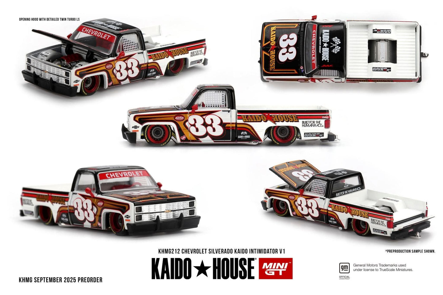 (Preorder) Kaido House Chevrolet Silverado Intimidator V1 - House of Cars Virginia