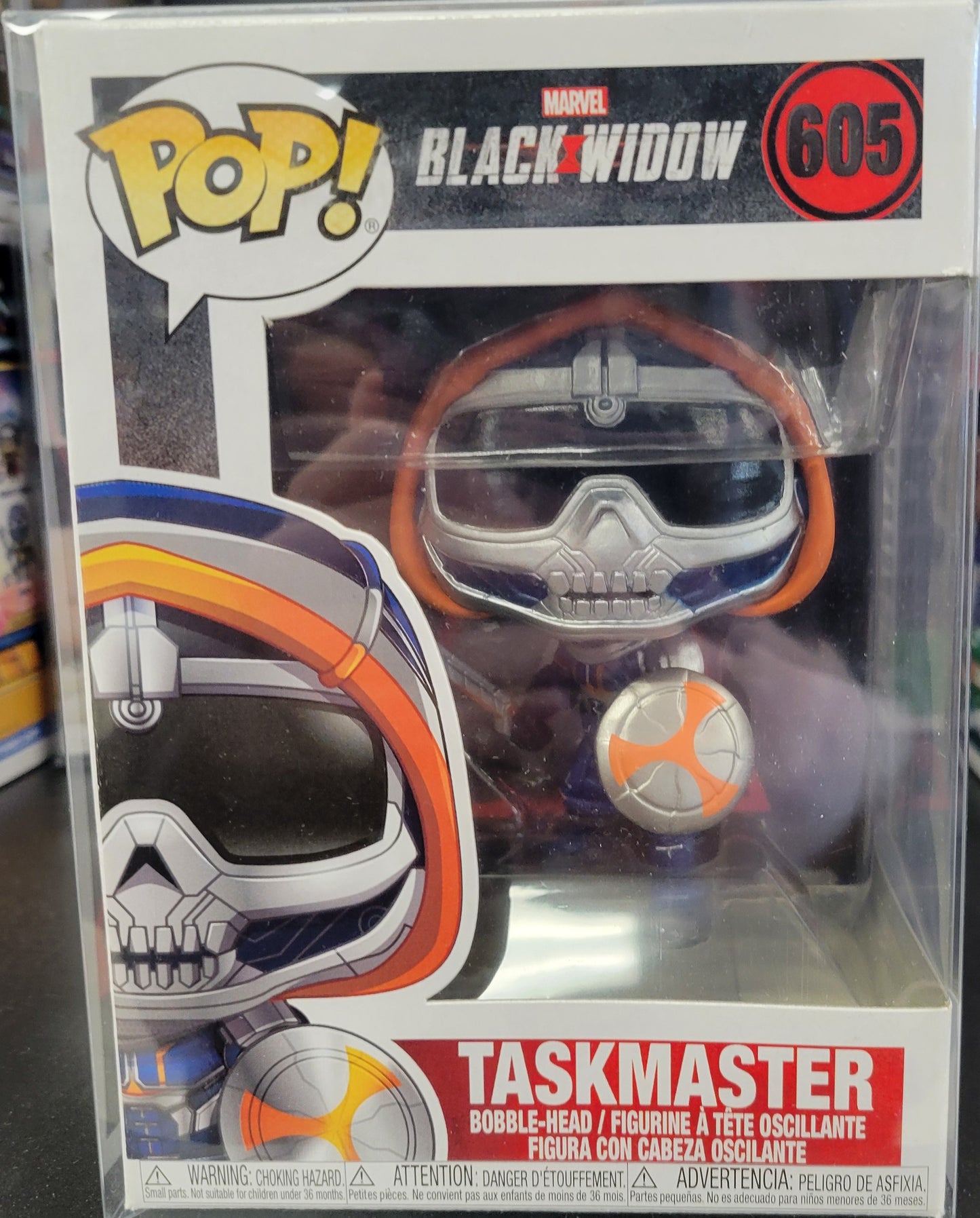 Funko Pop Marvel Black Widow Taskmaster #605