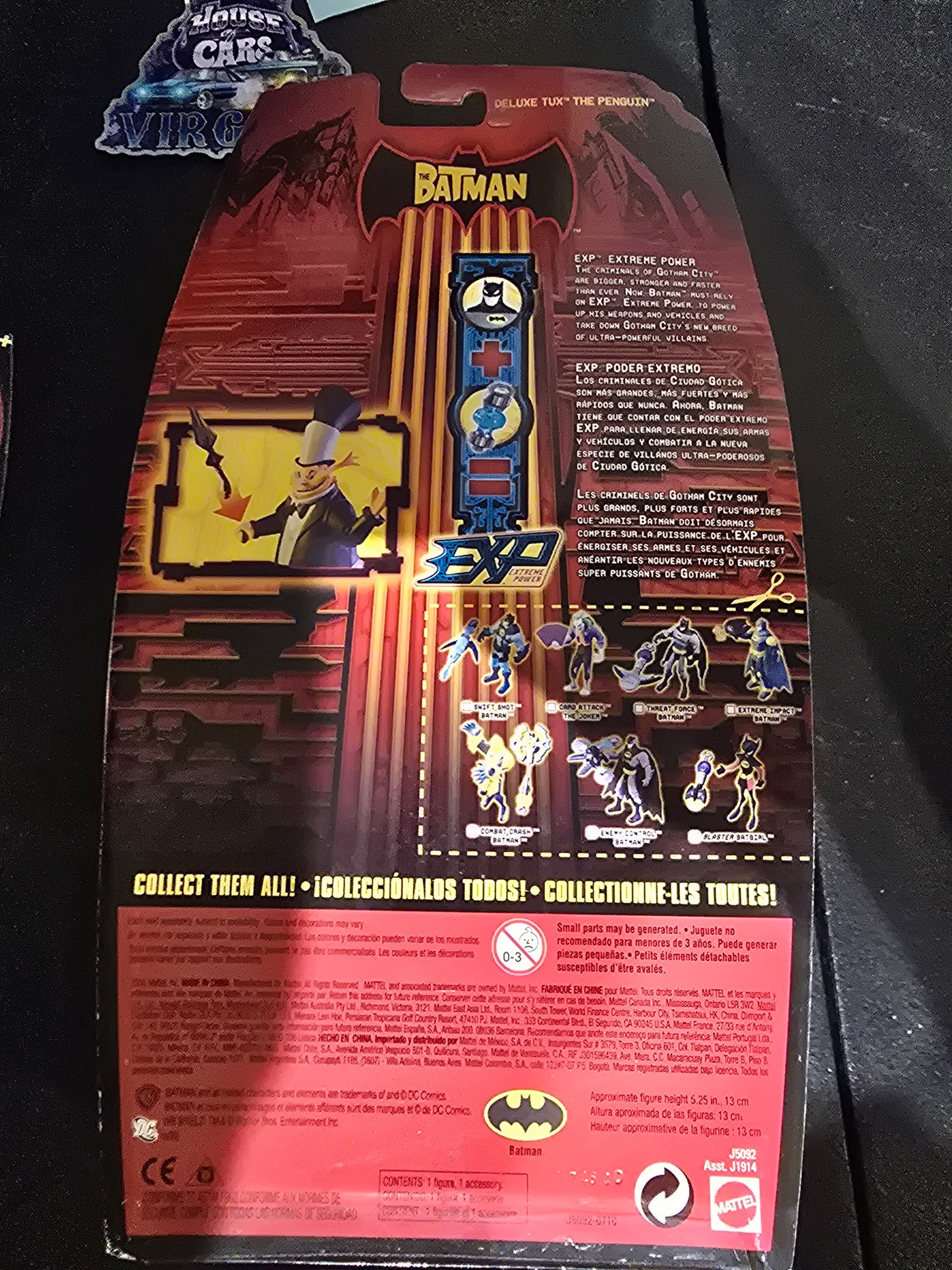 Batman: The Batman Extreme Power: Deluxe Tux Penguin Cartoon Network - House of Cars Virginia