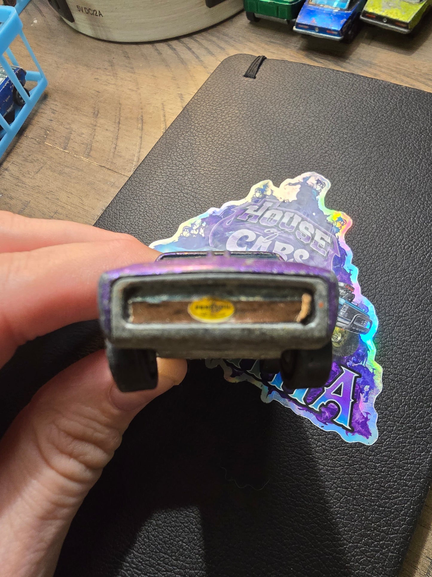 Hot Wheels Redline 1968 Smooth Purple Custom Fleetside US - House of Cars Virginia