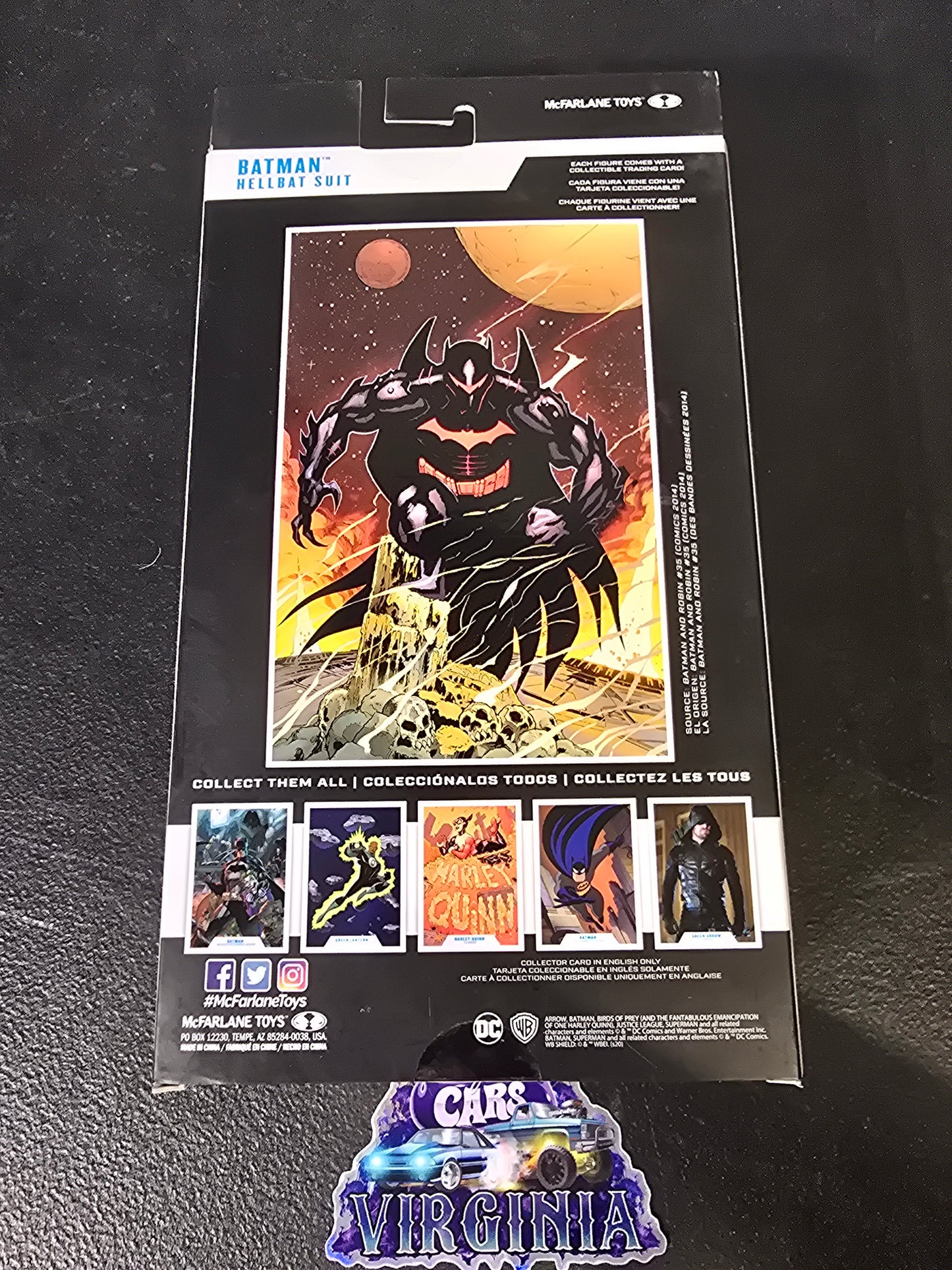 McFarlane Toys DC Multiverse BATMAN HELLBAT SUIT Action Figure • NEW - House of Cars Virginia