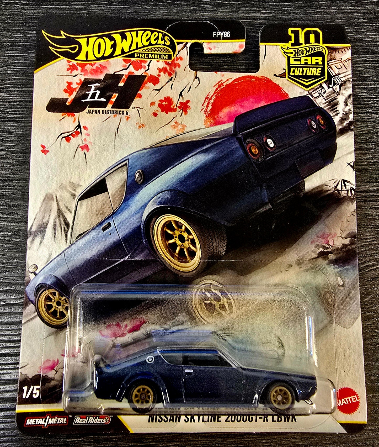 Hot Wheels Car Culture Japan Historics Nissan Skyline 2009GT-R LBWK(single)