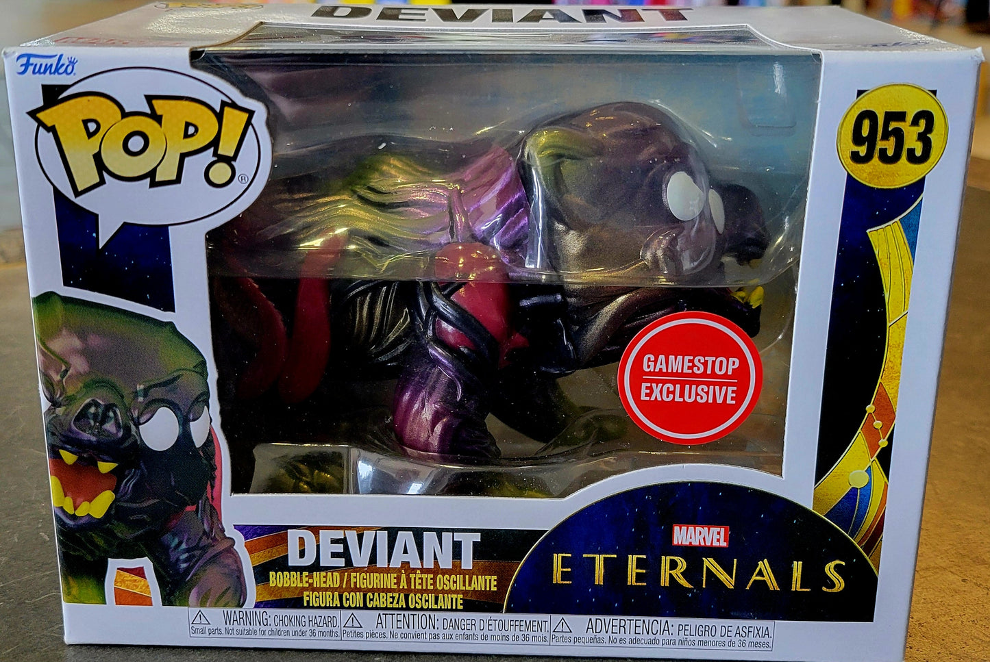 Funko Pop Marvel Eternals, Deviant #953 - House of Cars Virginia