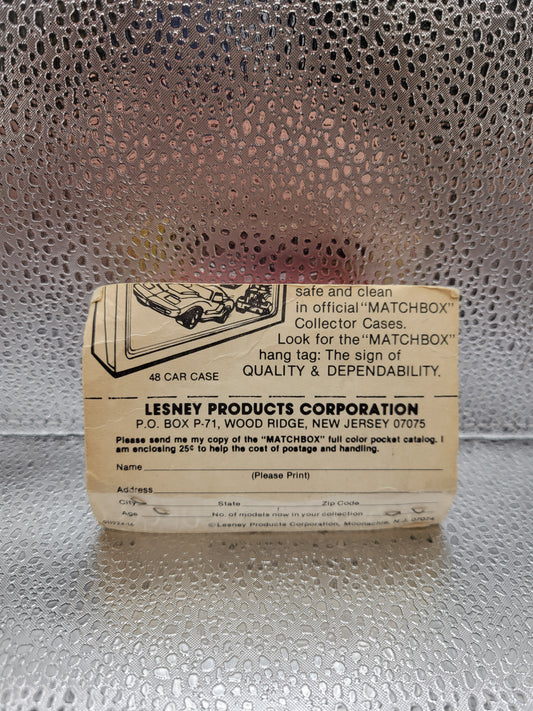 Lesney Matchbox SuperFast No. 17 "The Londoner" 1972 (In original, sealed blister. Cracked on on end. Mint car) - House of Cars Virginia
