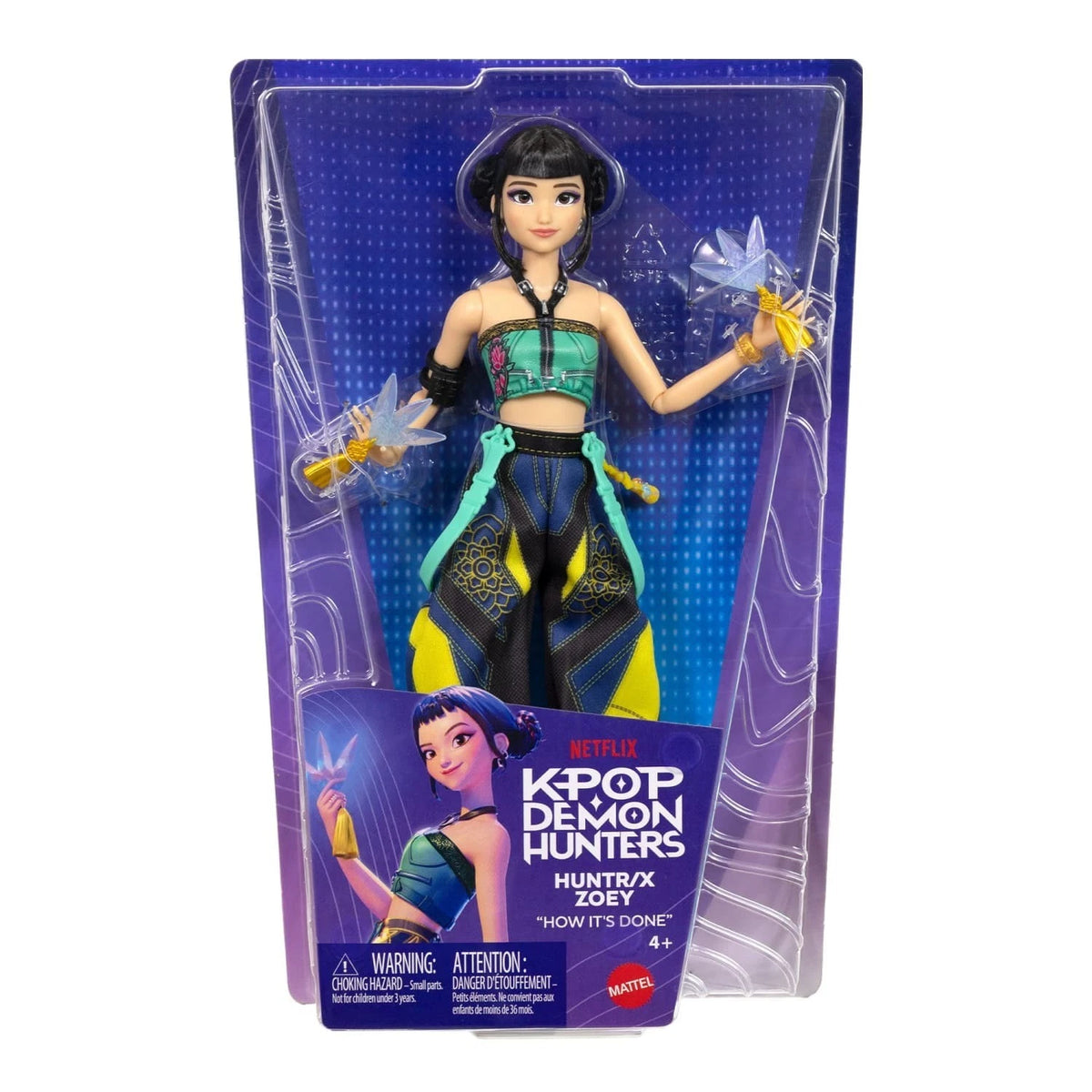 KPop Demon Hunters HUNTR/X Zoey "How It's Done" Doll