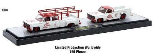 M2 MACHINES CHASE ‘73 CHEVY CHEYENNE SUPER 30 DUALLY SQUAREBODY HAULER COCA-COLA - House of Cars Virginia