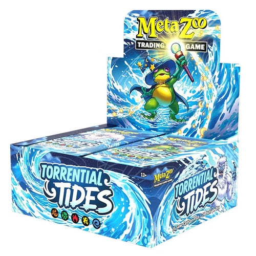MetaZoo All New TCG Torrential Tides Factory Sealed Booster Box 24 Packs - House of Cars Virginia