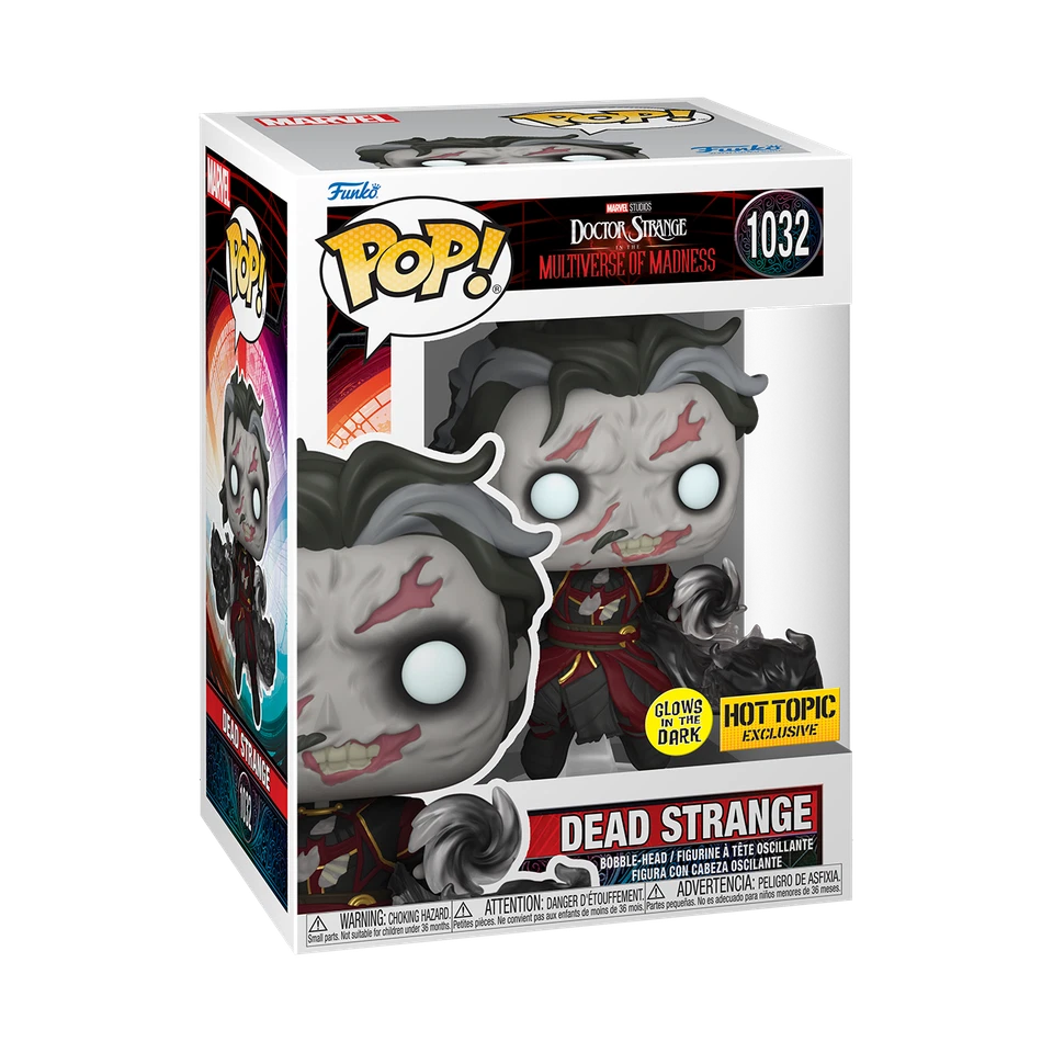 Funko Pop Marvel Studios Doctor Strange In The Multiverse Of Madness, Dead Strange #1032 - House of Cars Virginia